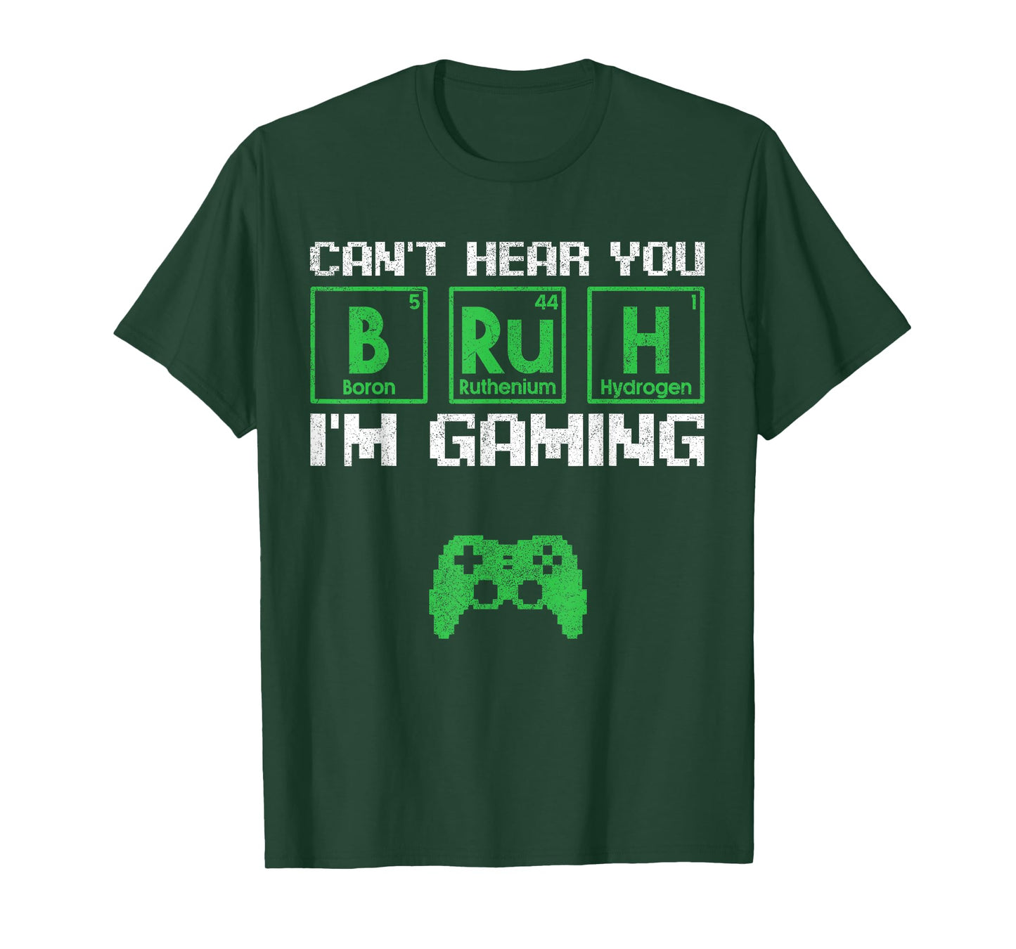 Can't Hear You Bruh I'm Gaming Video Gamer Teen Boys Gaming T-Shirt