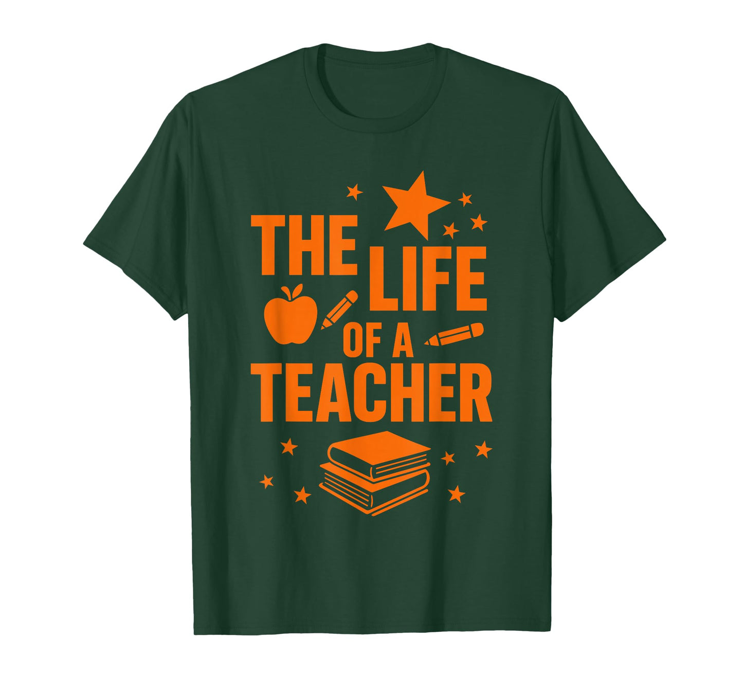 The Life of a Teacher Shirts, Funny Back to School Teacher T-Shirt