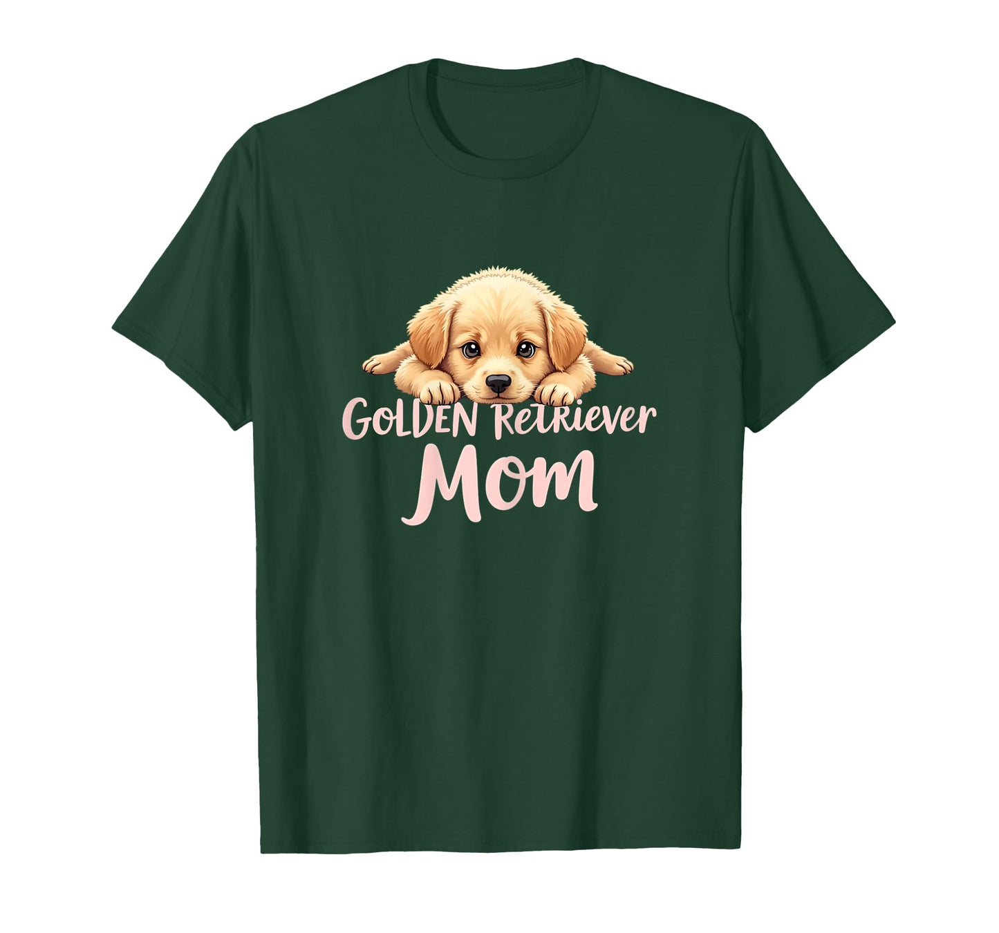 Golden Retriever Mom Dog Golden Retriever Mama Cute Puppy T-Shirt