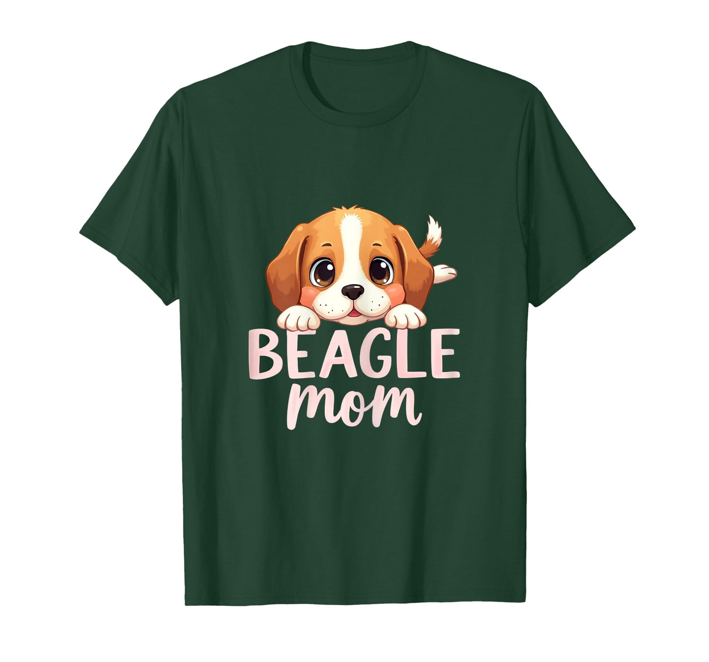 Beagle Mom Dog Beagle Mama Cute Puppy Women T-Shirt