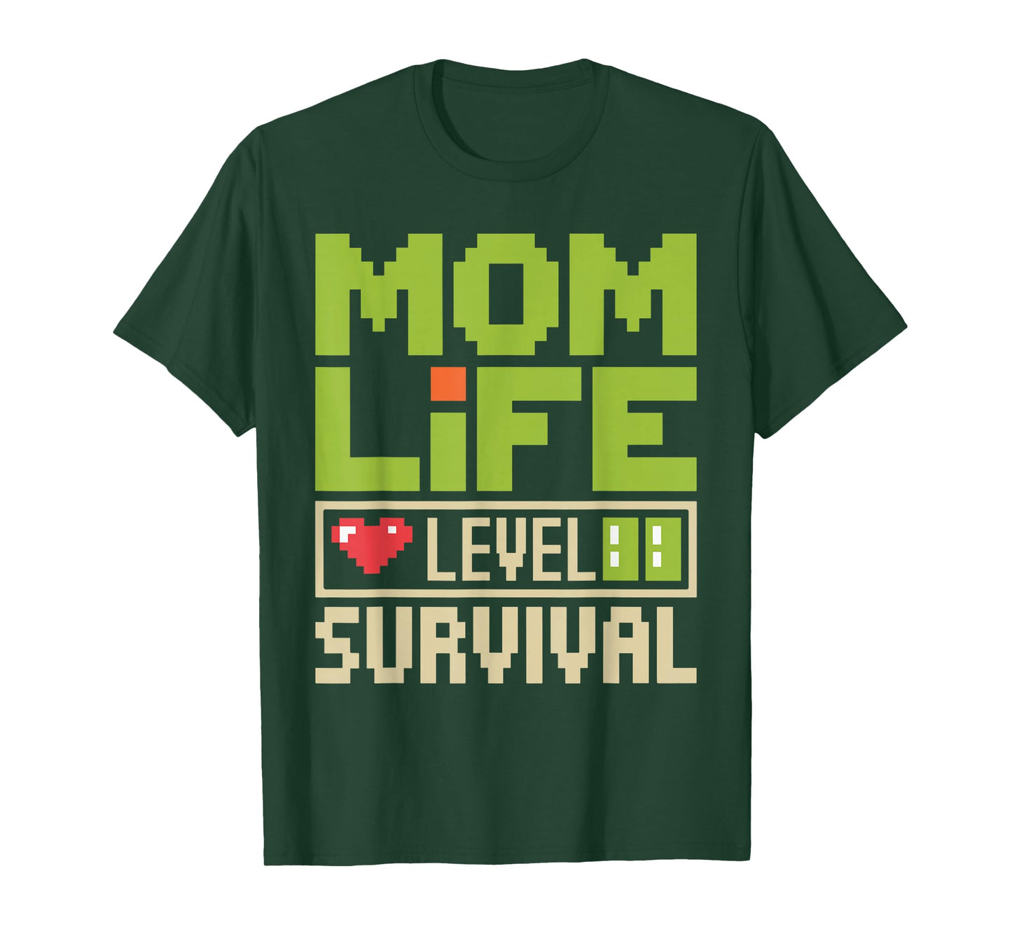 Survival Mode Mom Apparel Level Up Mom Life T-Shirt