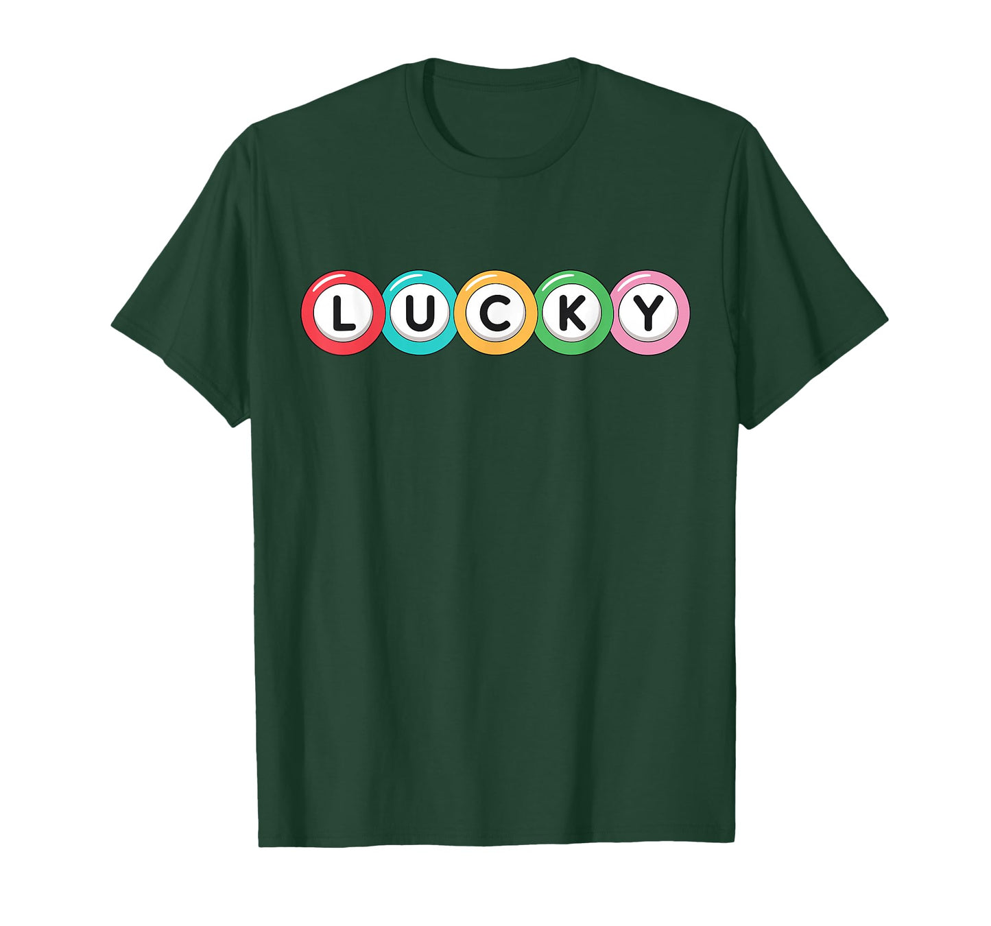 Bingo Game Design for Lucky Bingo Player T-Shirt