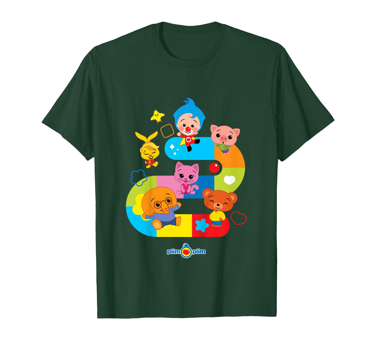Kids Plim Plim The Kindness Hero - Colourful designs for children T-Shirt