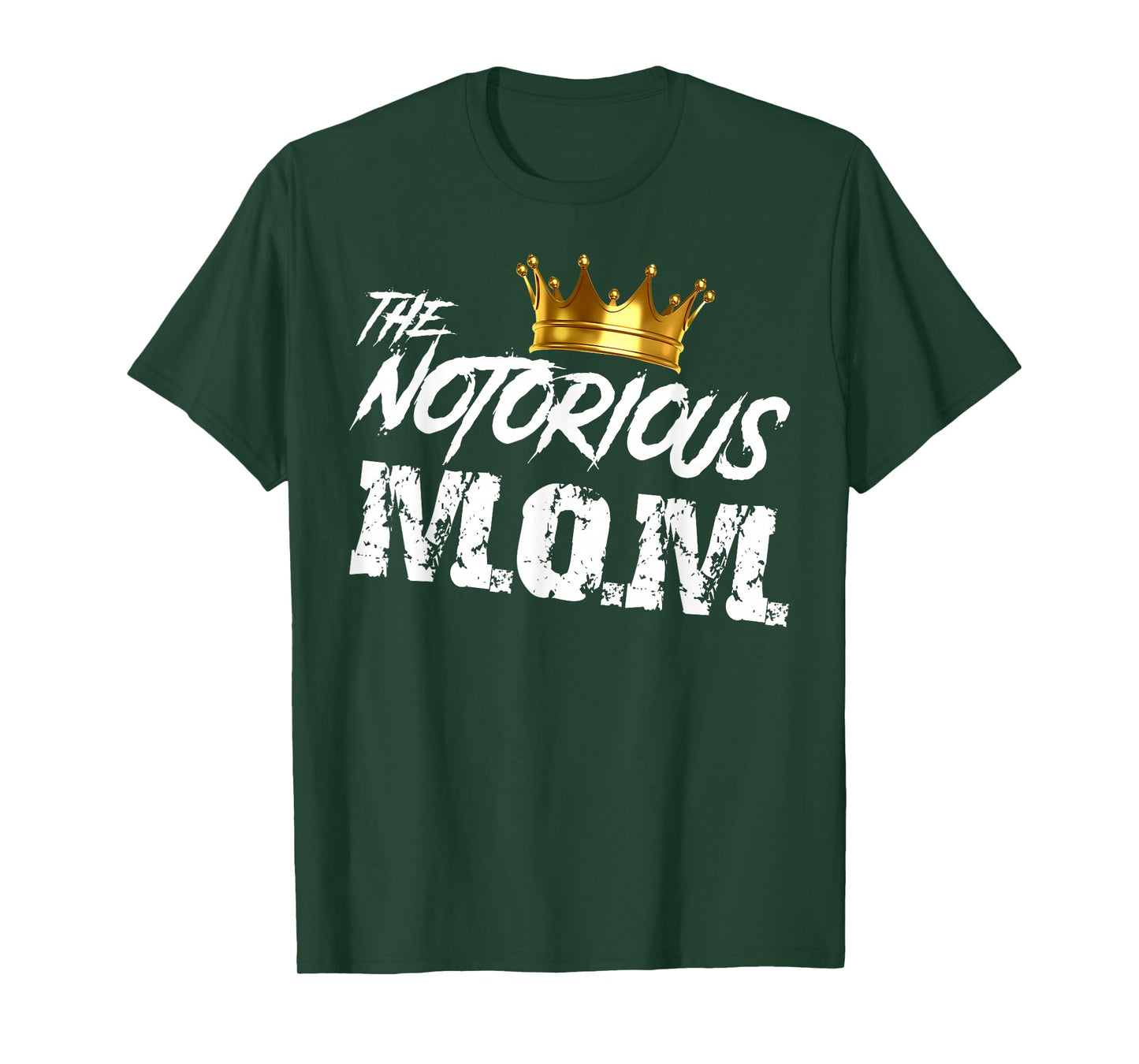 Old School Funny Hip Hop Mothers Day Notorious Mom T-Shirt
