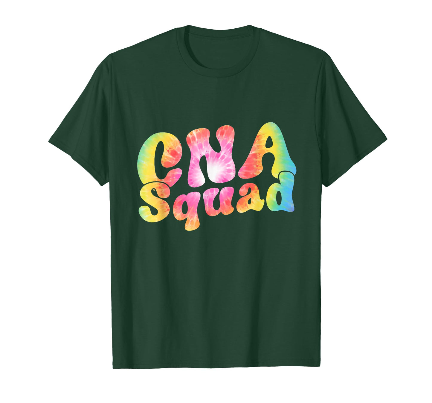 Tie Dye CNA Squad Certified Nurse Assistant Gift Women Men T-Shirt