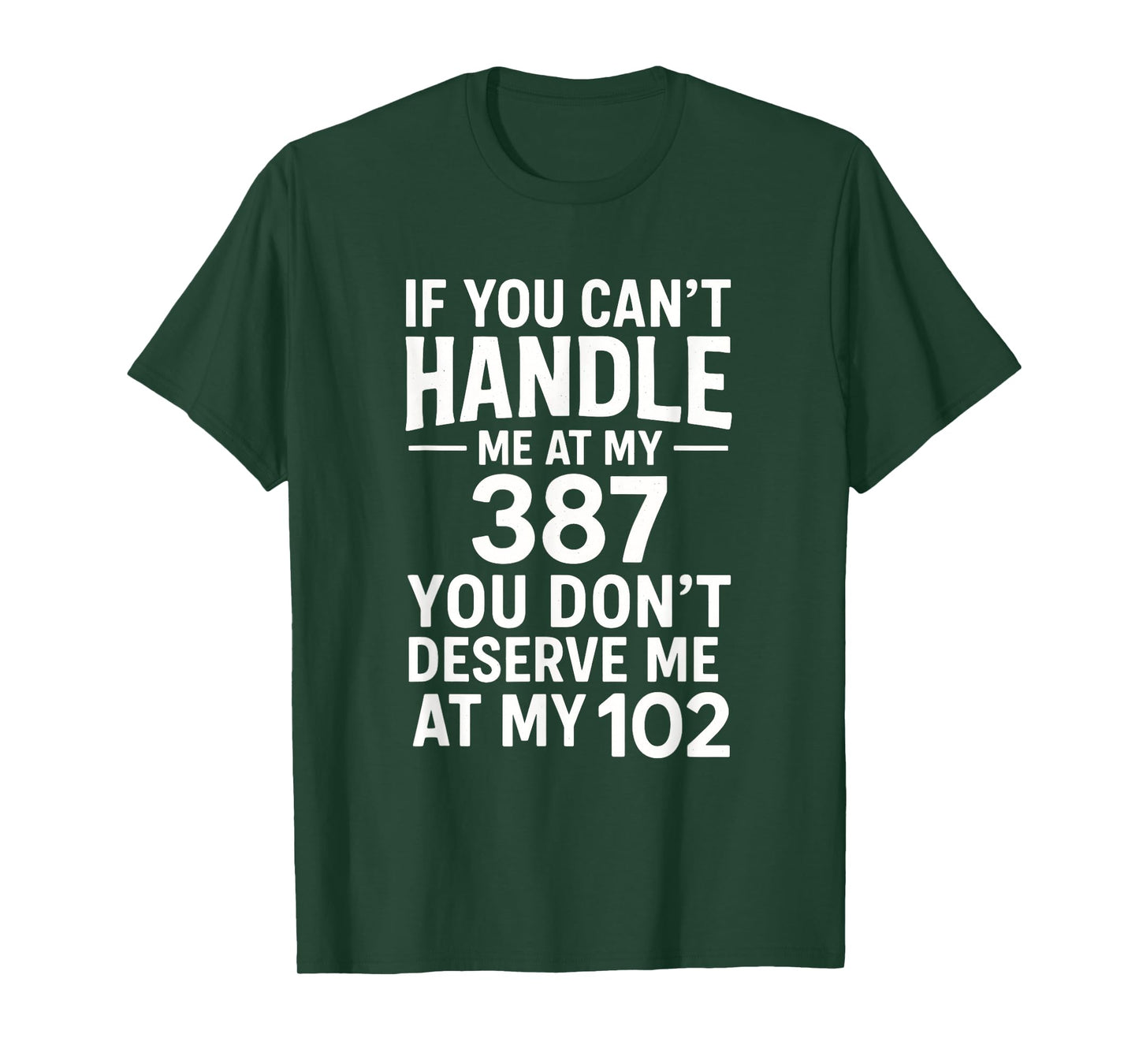 If You Can't Handle Me - Diabetes Awareness Funny T-Shirt