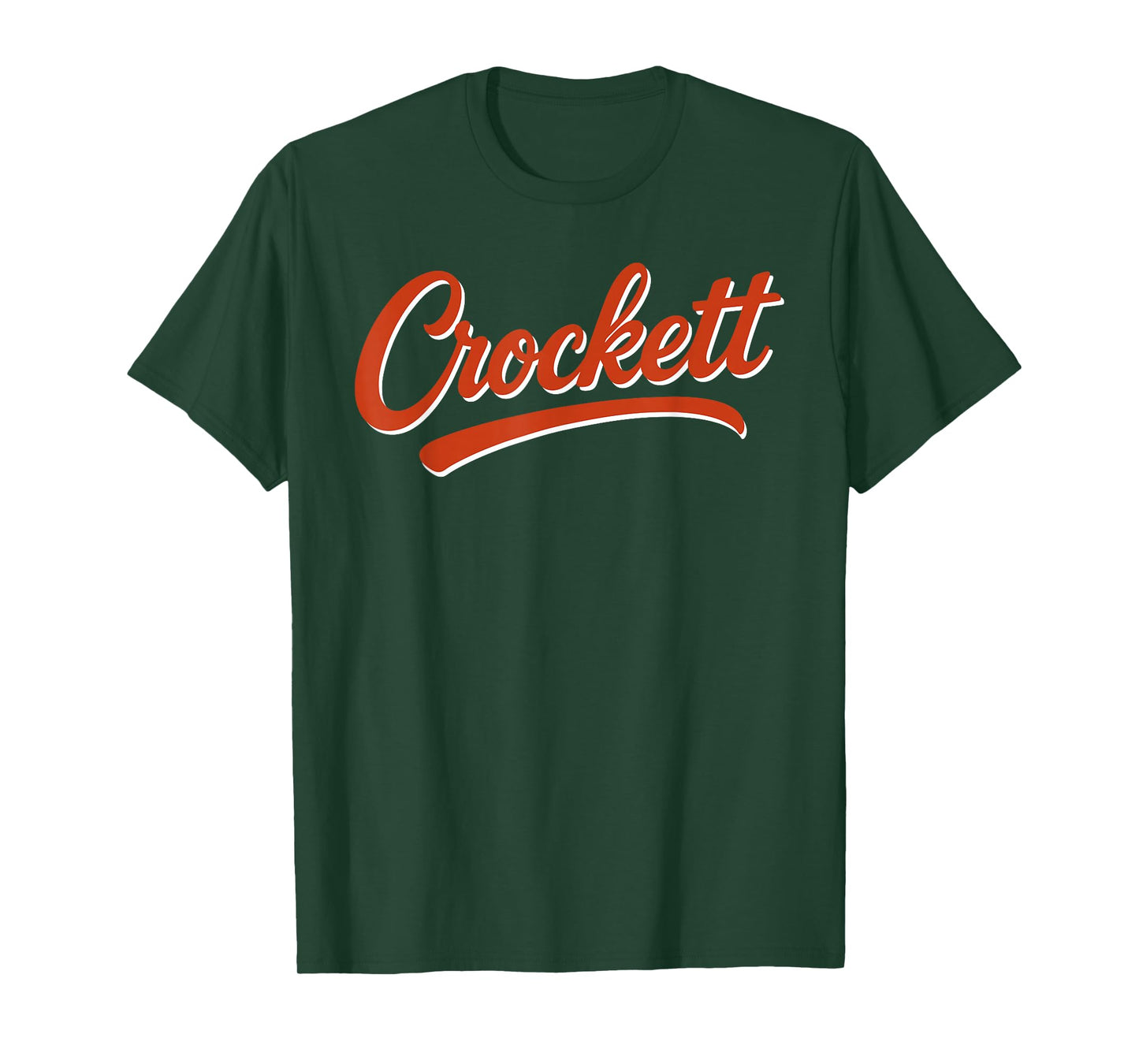 Shirt That Says CROCKETT T-Shirt Simple County CROCKETT T-Shirt