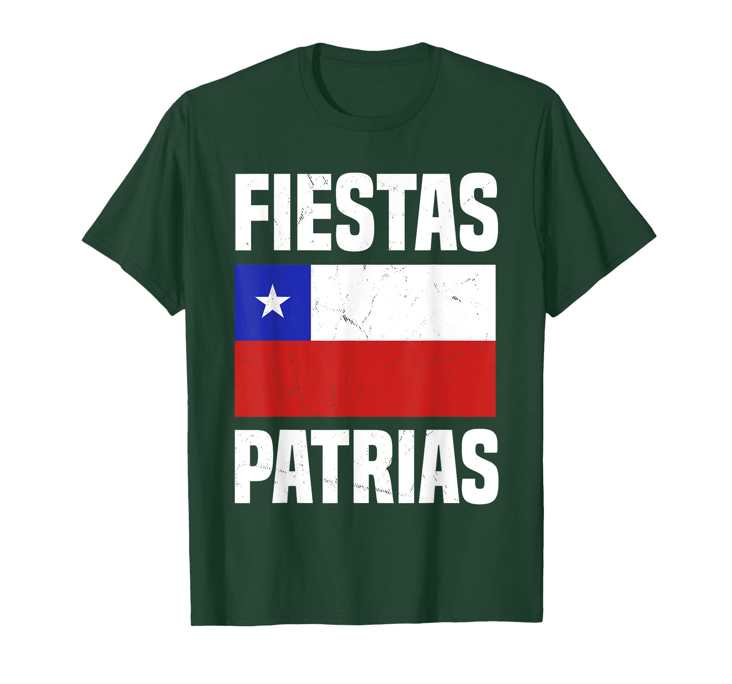 Fiestas Patrias Chilean Flag Chile Independence Day T-Shirt