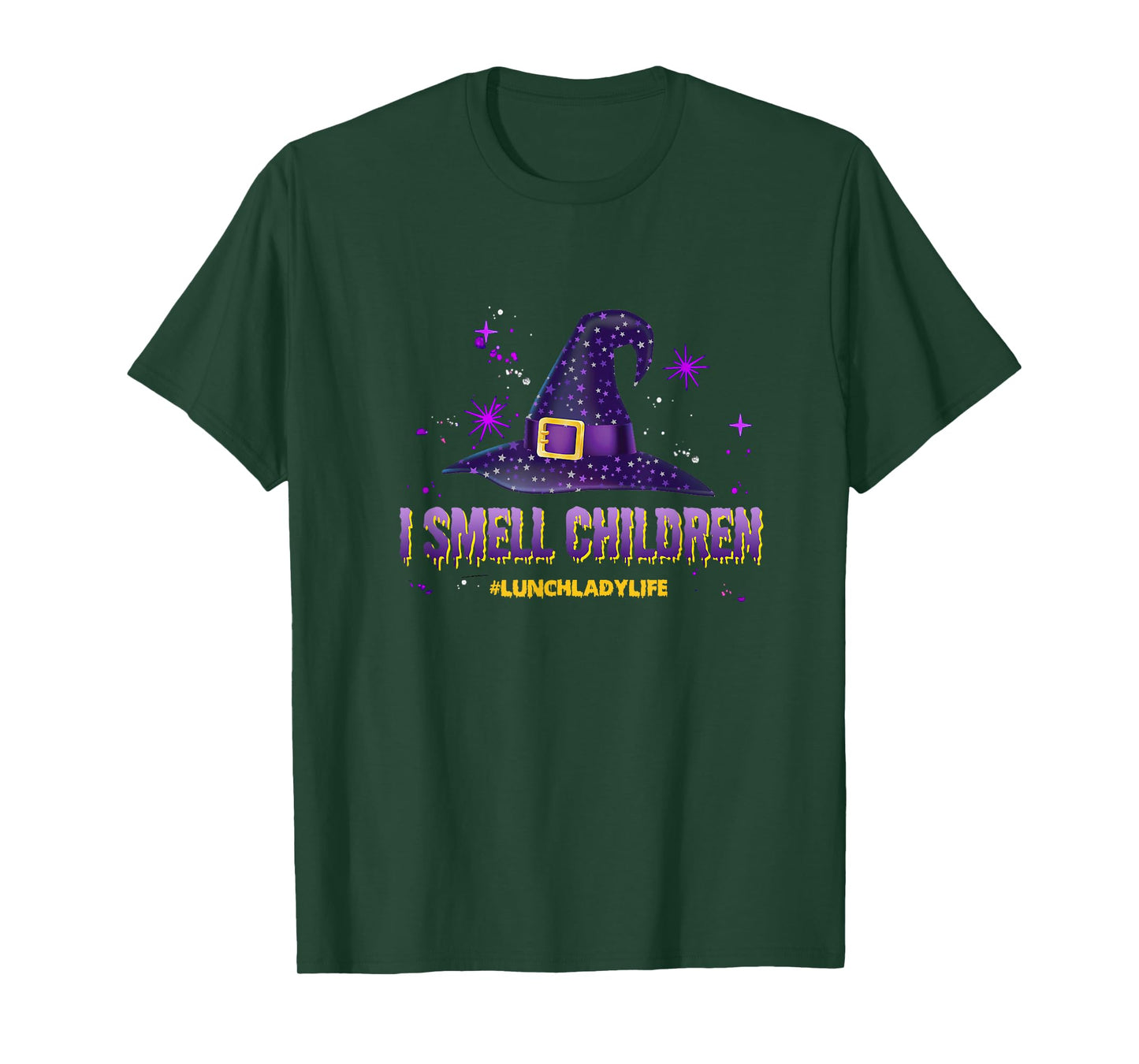 I Smell Children Lunch Lady Life Halloween for Lunch Lady T-Shirt