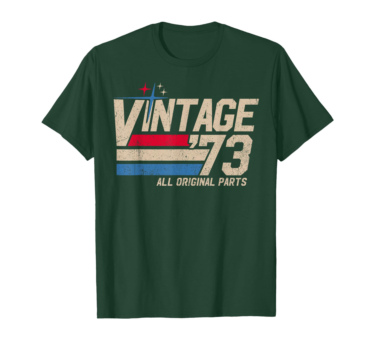 Vintage '73 Retro 52nd Birthday for Men Dad USA Since 1973 T-Shirt