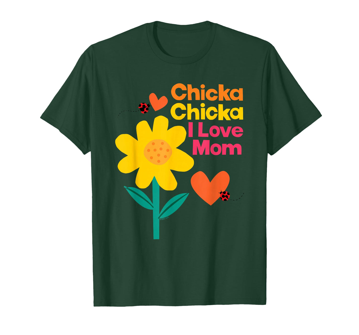 Chicka Chicka Boom Boom I Love Mom T-Shirt