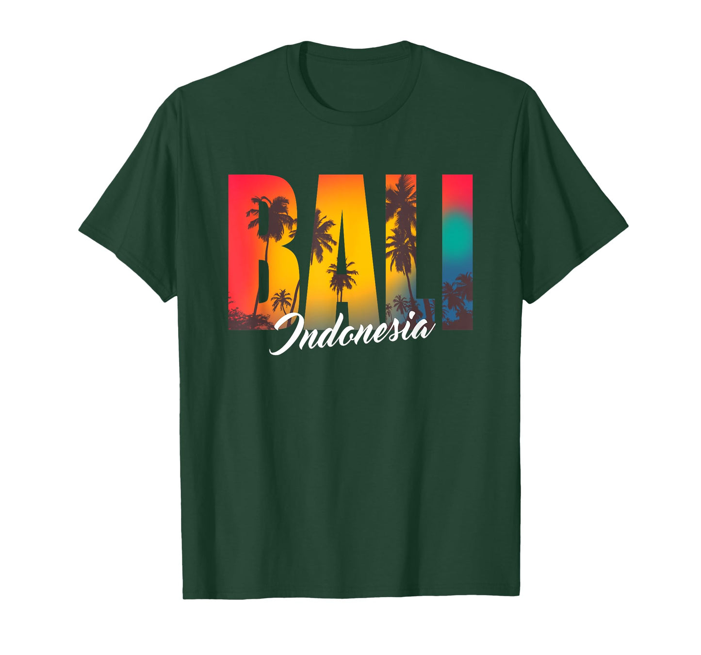 Bali Indonesia Tropical Summer Vibes T-Shirt