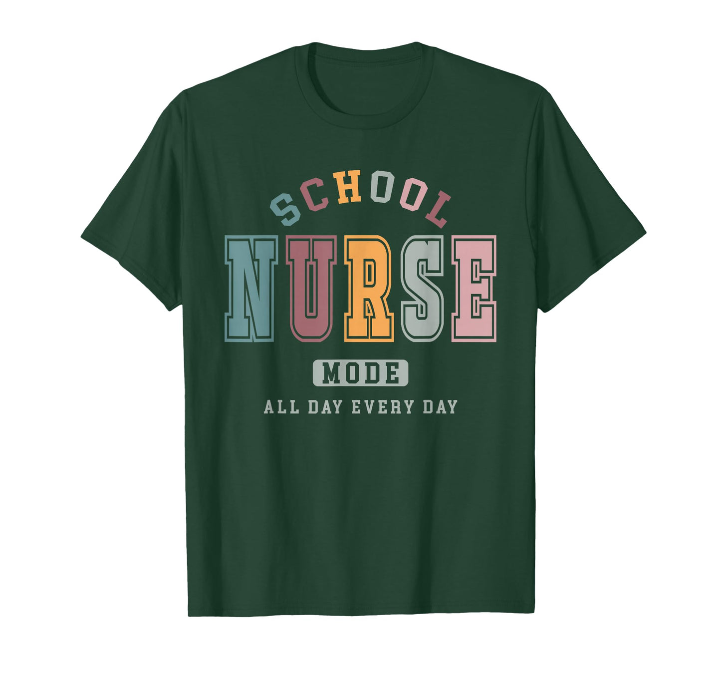 Vintage School Nurse Mode Nursing Life Appreciation Week T-Shirt