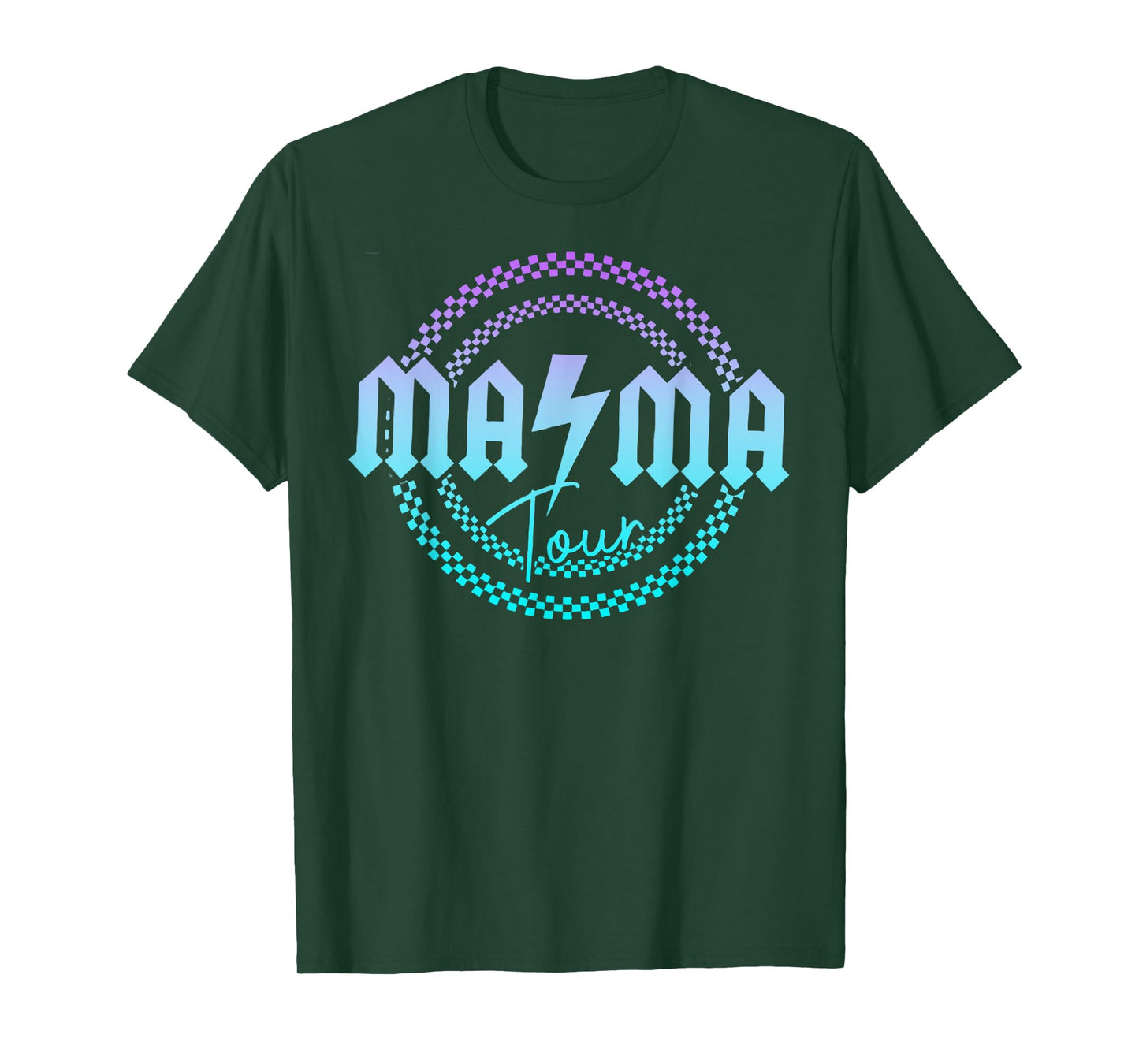 Mama Tour Rock Tour Mom's Life Mother's Day Family T-Shirt