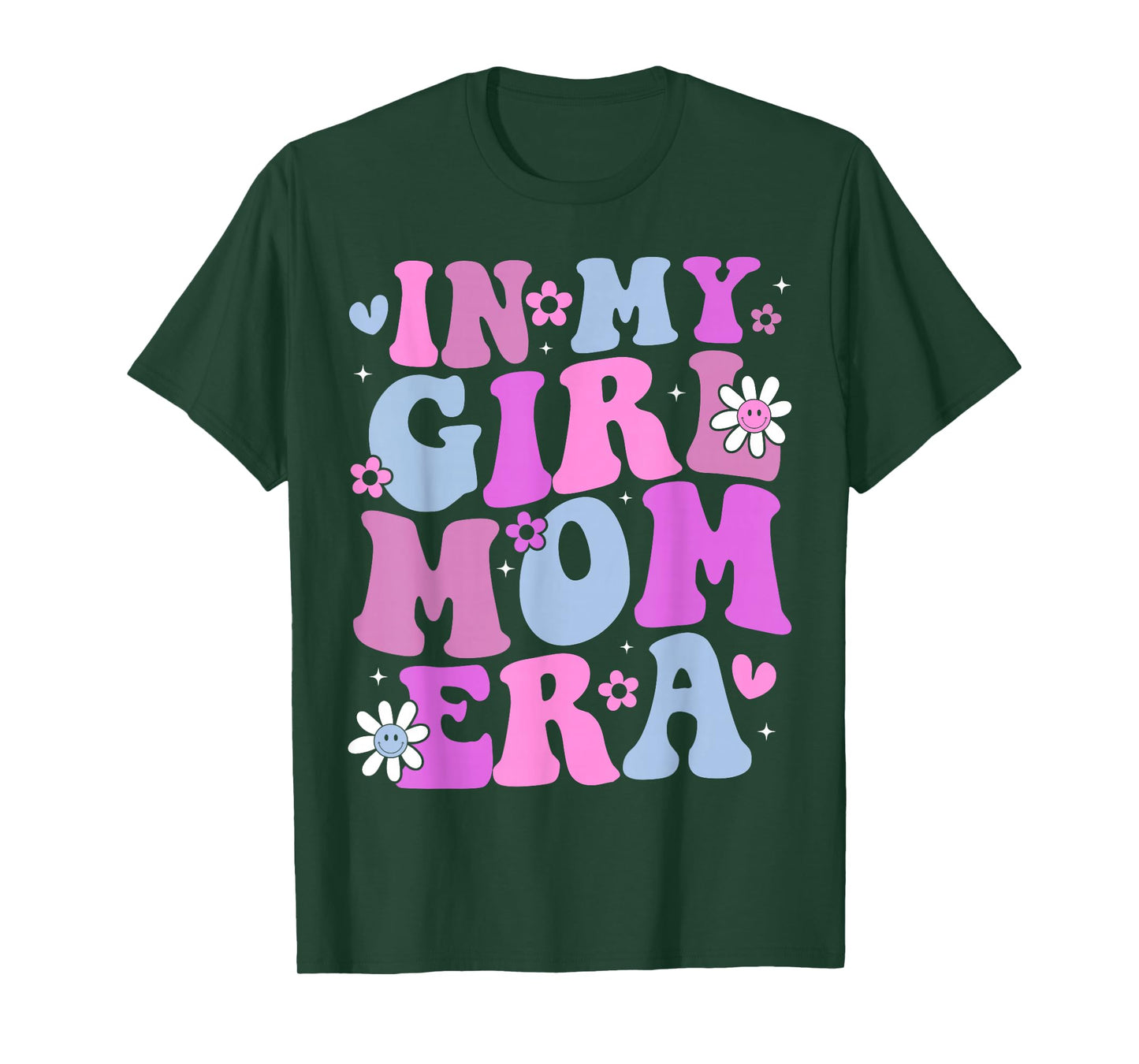 In My Girl Mom Era Retro Groovy Mom Life Happy Mother's Day T-Shirt