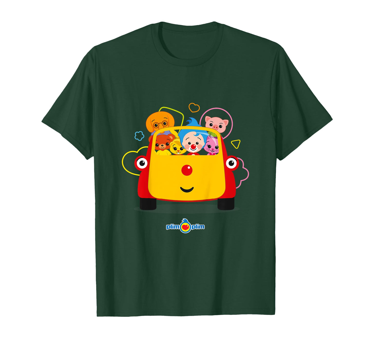 Kids Plim Plim The Kindness Hero - Colourful designs for children T-Shirt
