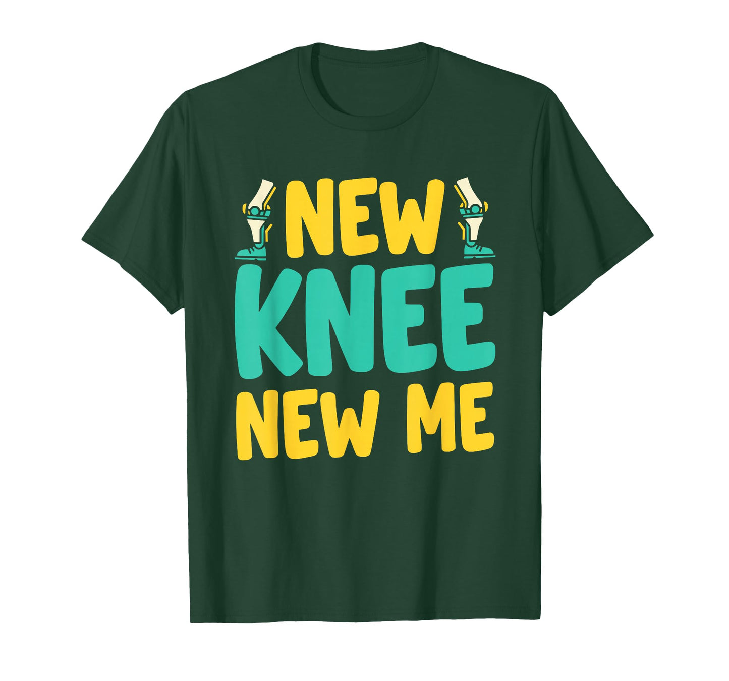 Knee Replacement Recovery New Knee New Me After Surgery T-Shirt