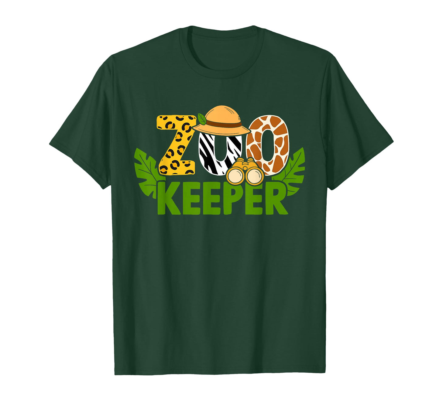 Zookeeper Animals Zoo Wildlife Jungle Safari Savanna African T-Shirt
