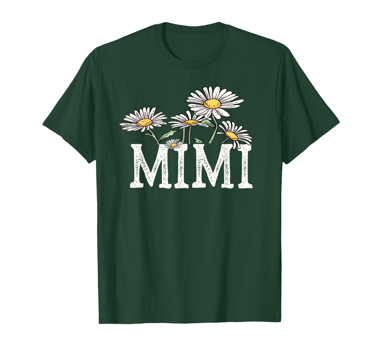 Mimi Floral Chamomile Design Mother's Day Gifts Mimi T-Shirt