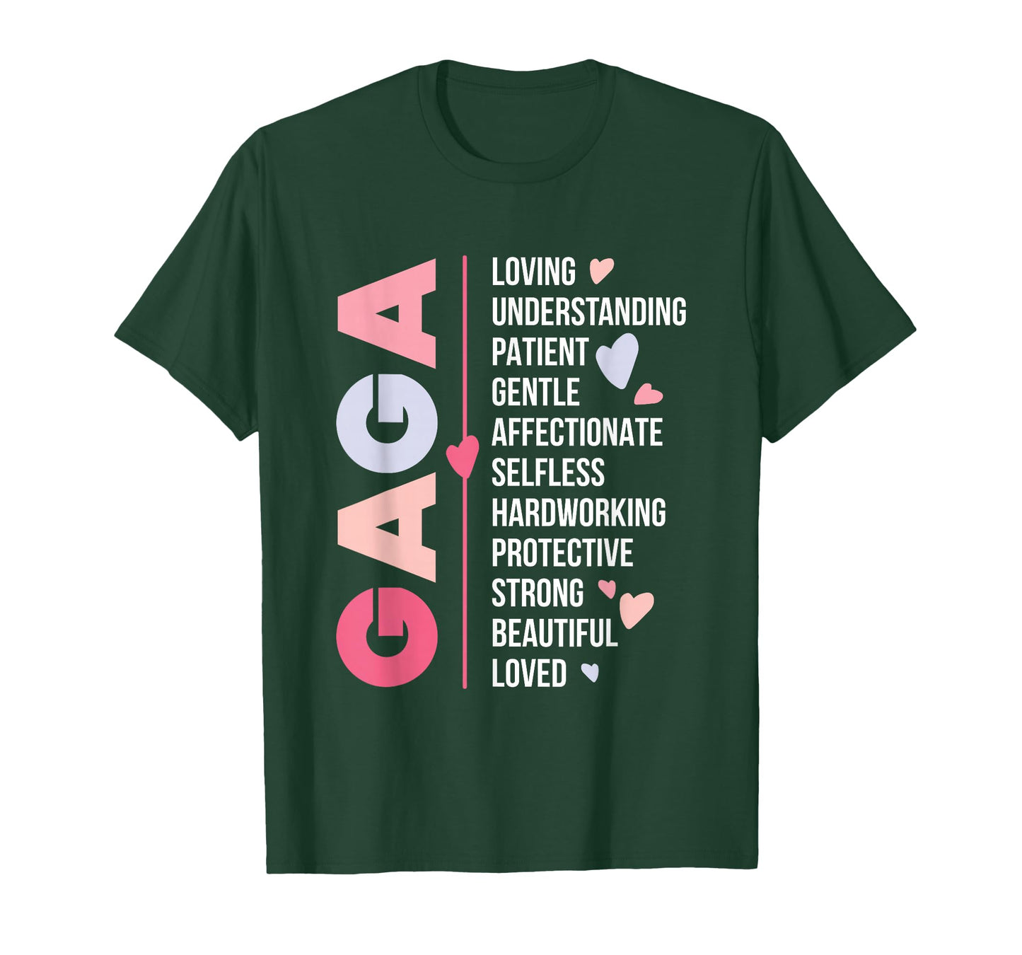 Gaga Grandma Gaga Grandmother Appreciation T-Shirt