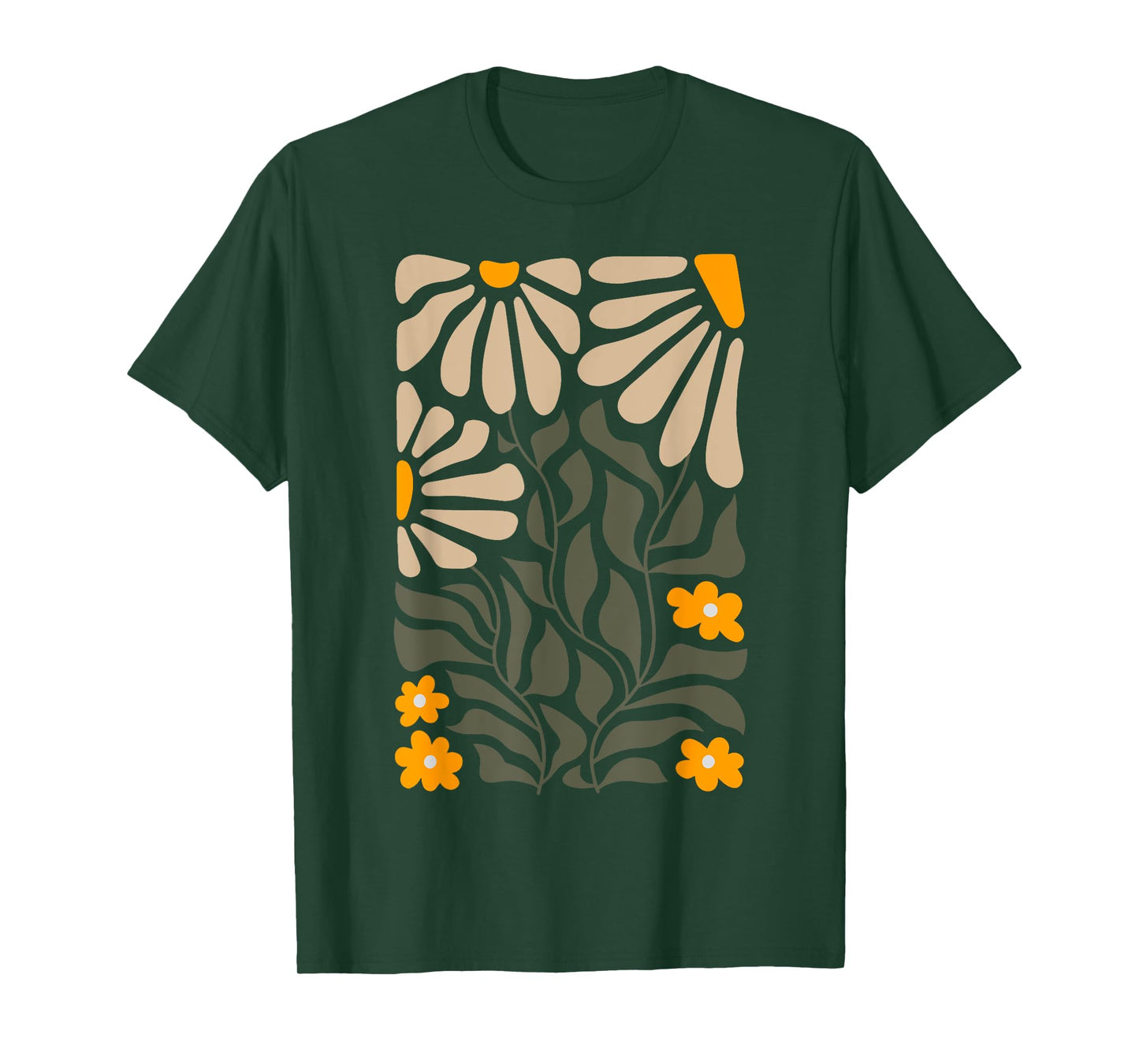 Vintage Matisse Style Wild Flowers T-Shirt