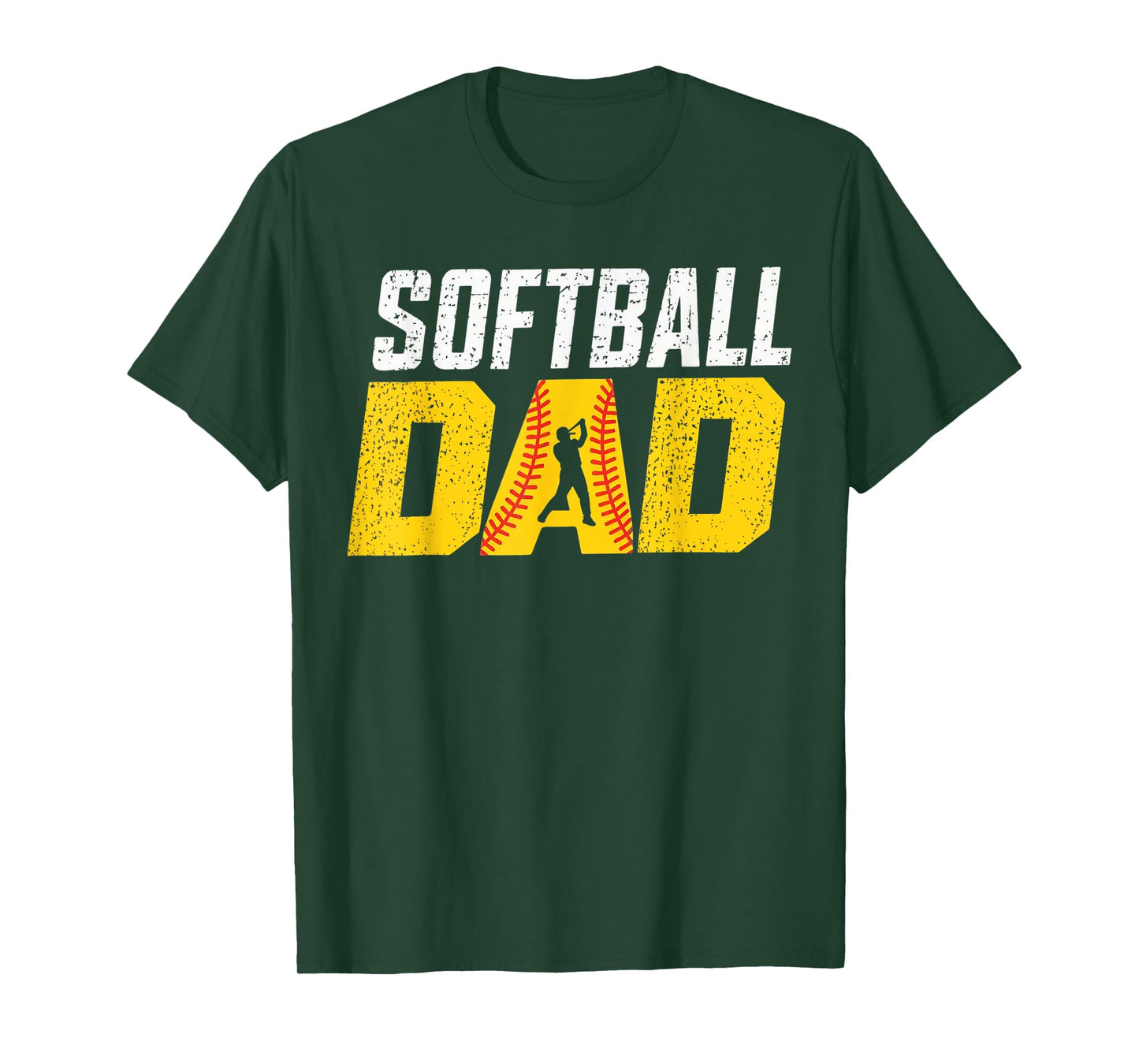 Dad Life Softball Baseball Grandpa Father's Day Funny T-Shirt