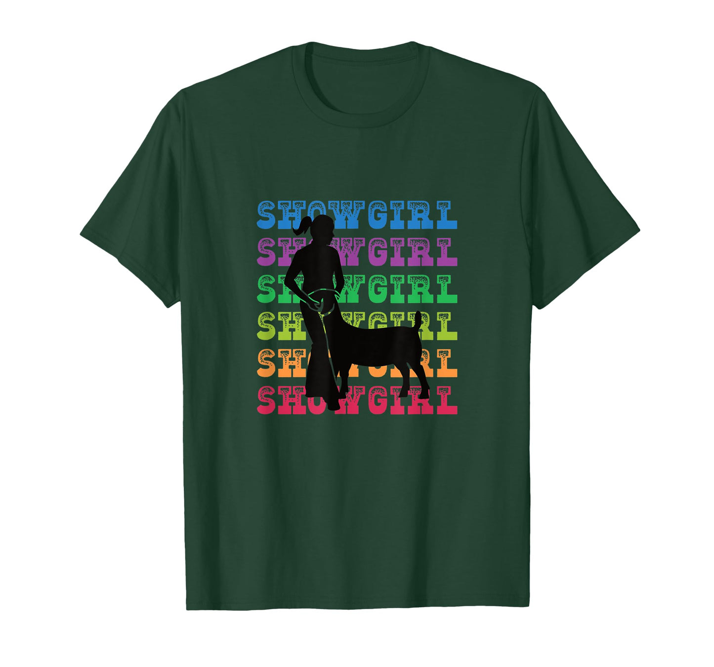 Show Girl - Fun Livestock Goat Showing T-Shirt