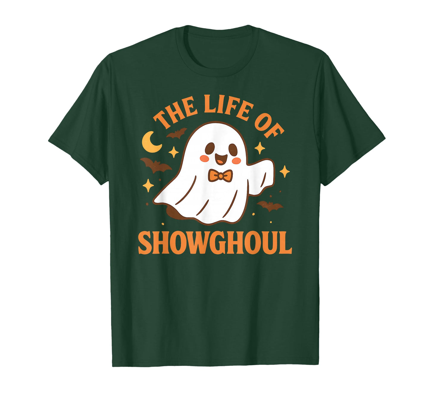 The Life of a Showghoul Funny Halloween Ghost Costume T-Shirt