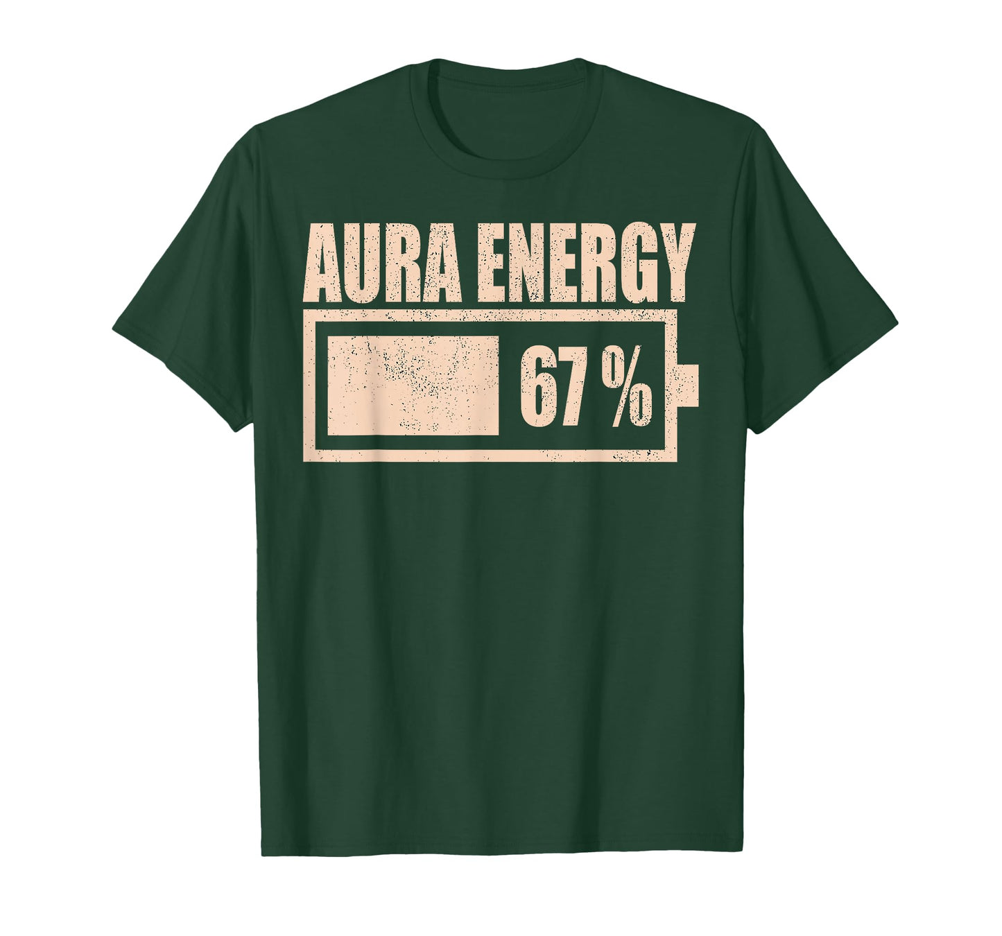 Aura Energy at 67 Funny Six Seven Meme Gen Alpha Slang T-Shirt