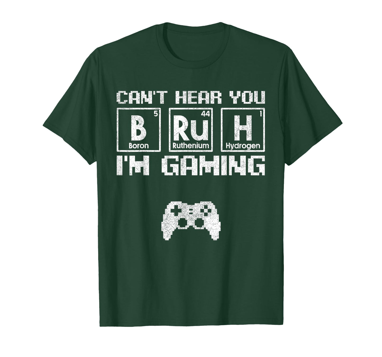 Can't Hear You Bruh I'm Gaming Video Gamer Teen Boys Gaming T-Shirt