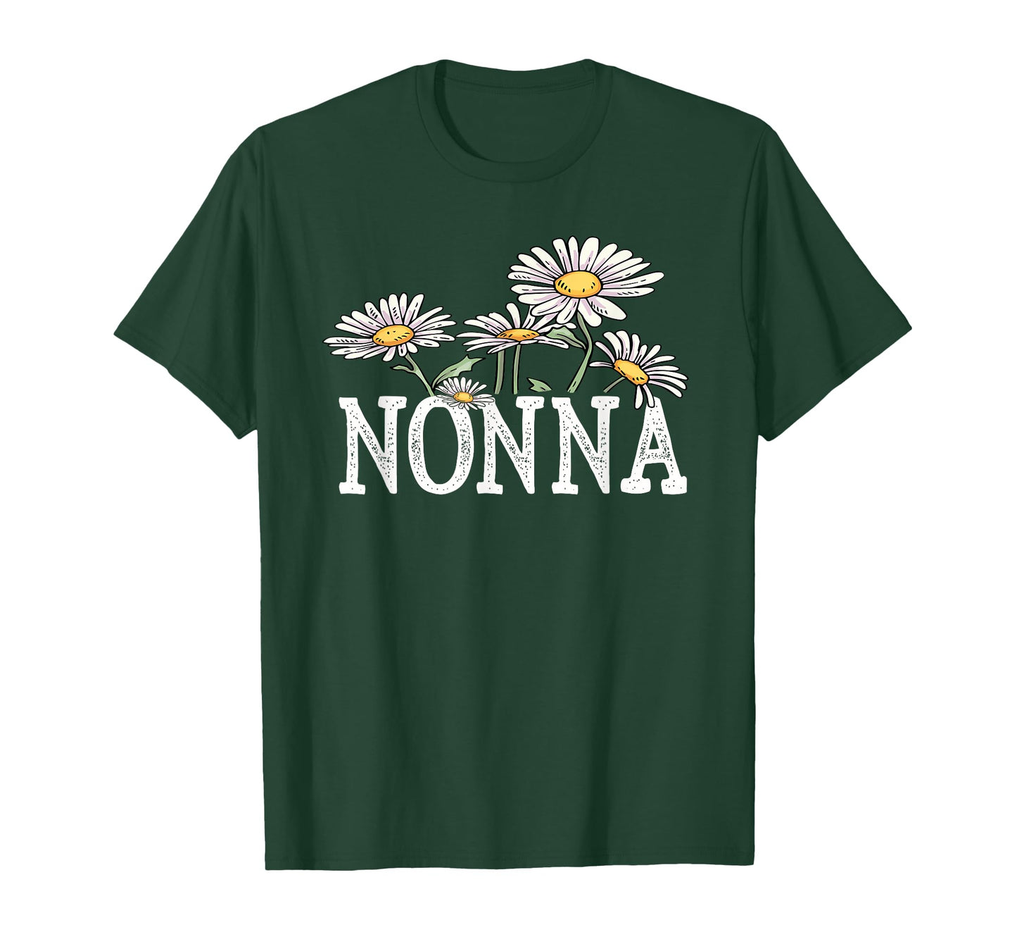 Nonna Floral Chamomile Design Mother's Day Gifts Nonna T-Shirt