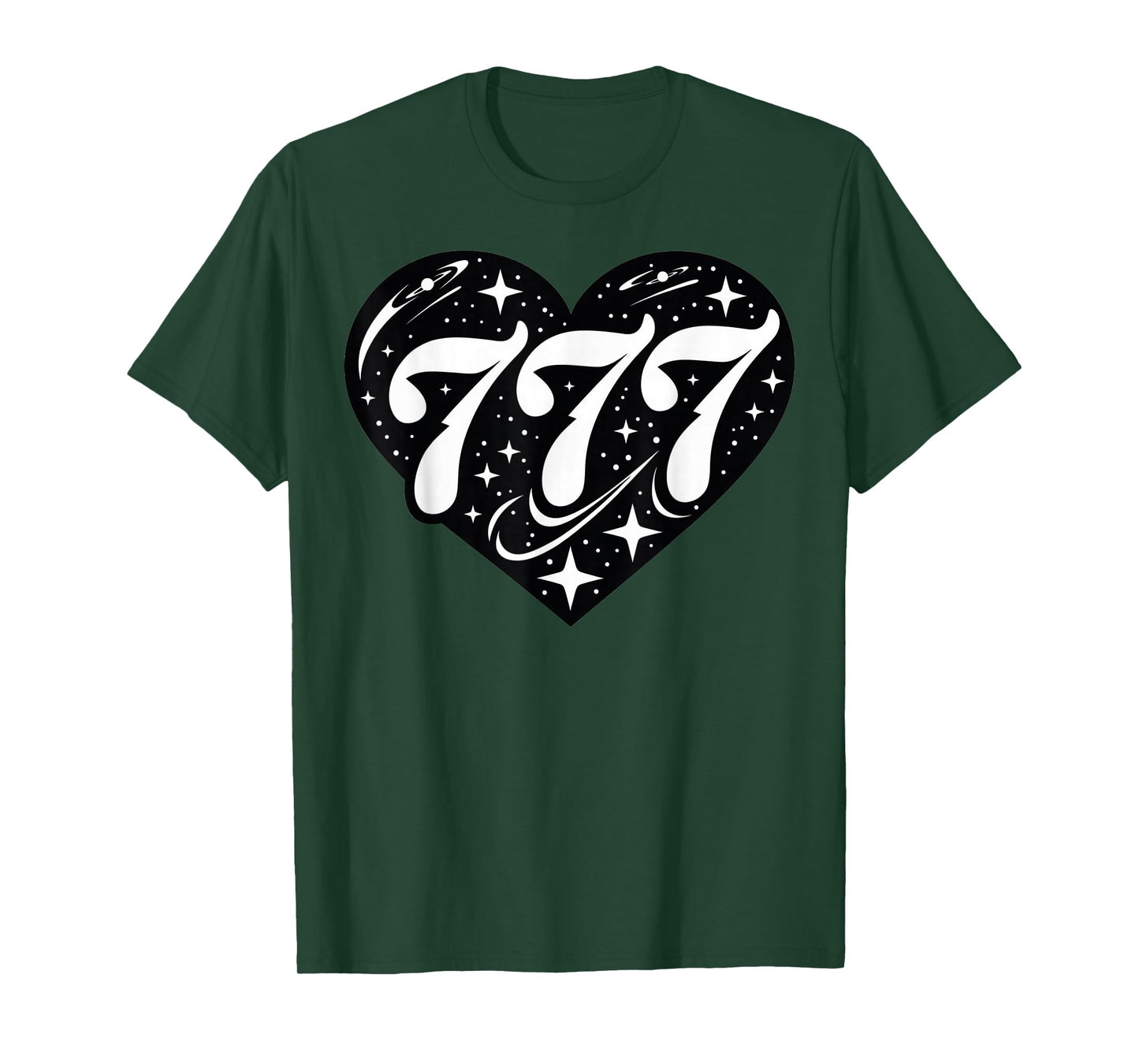 777 Numerology - Spiritual Personal Number 777 Angel Number T-Shirt