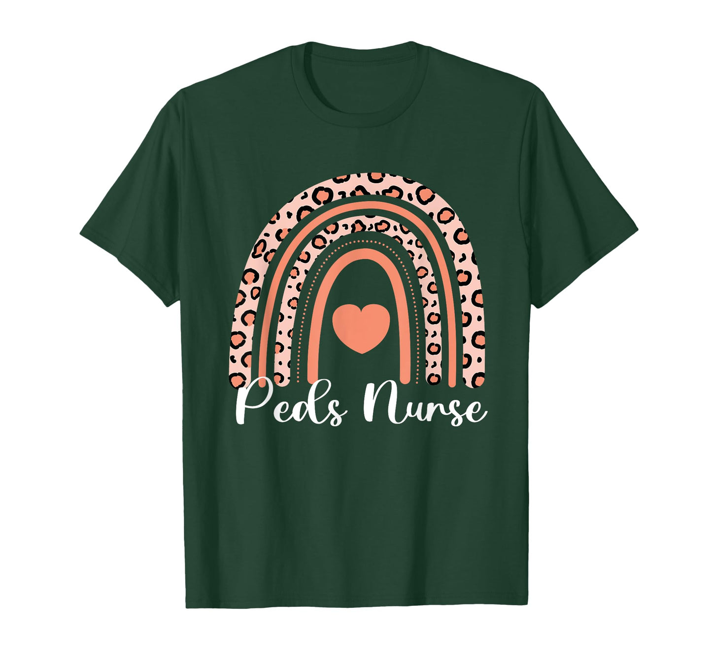Pediatric Nurse PEDS Nursing Appreciation Pediatric Rainbow T-Shirt