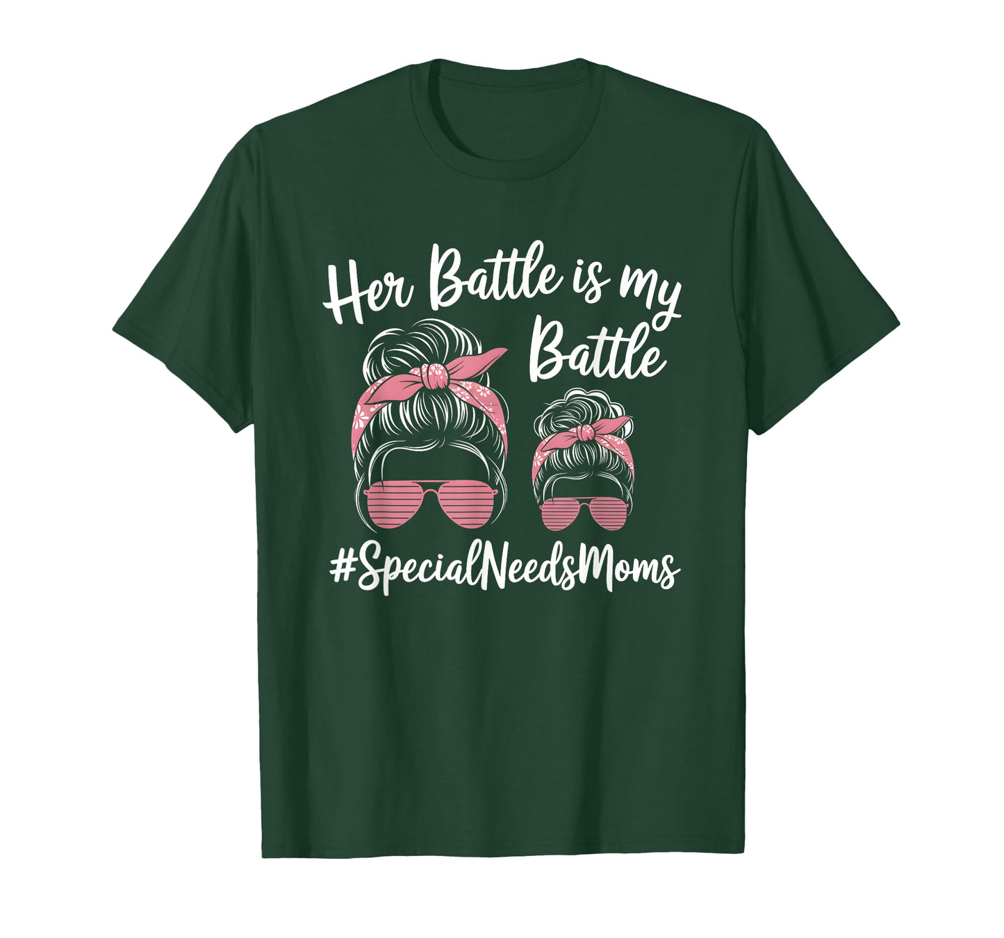 Special Needs Mom Mothers Day Mama Daughter Proud Family T-Shirt