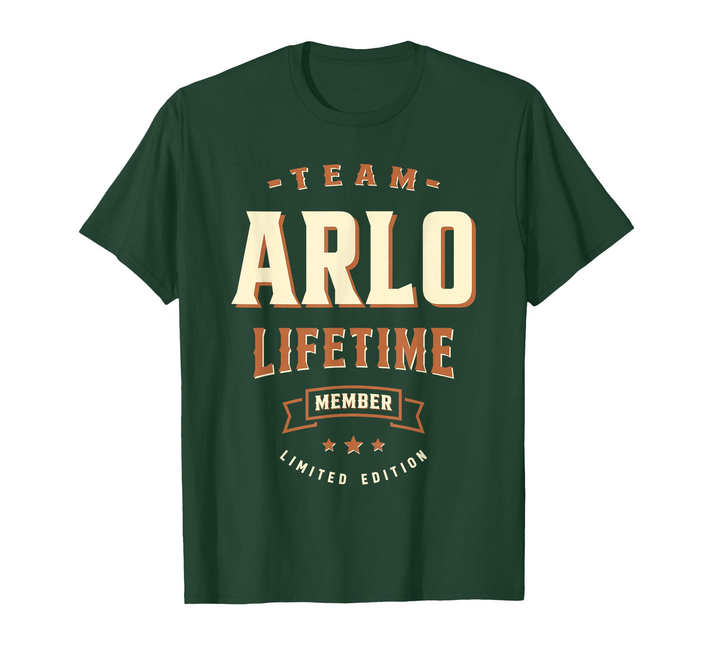 Team Arlo Lifetime Member Funny Name Arlo T-Shirt
