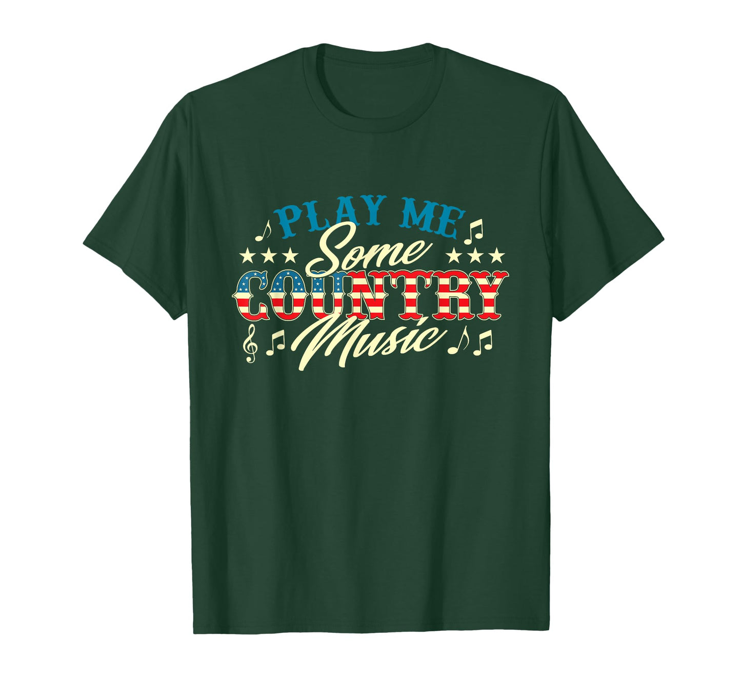 Play Me Some Country Music - Cowboy Western Cowpoke T-Shirt