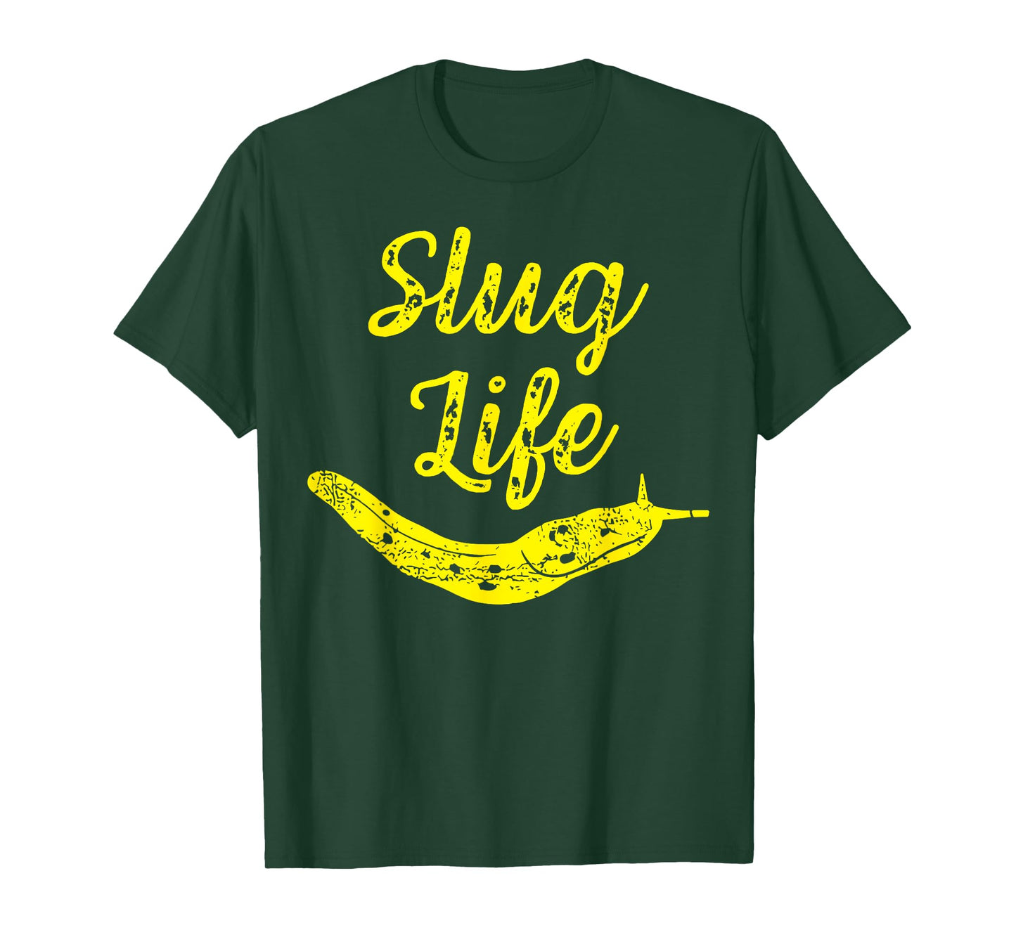 Slug Life Yellow Banana Slug Snail Lover Slug Costume Unisex T-Shirt
