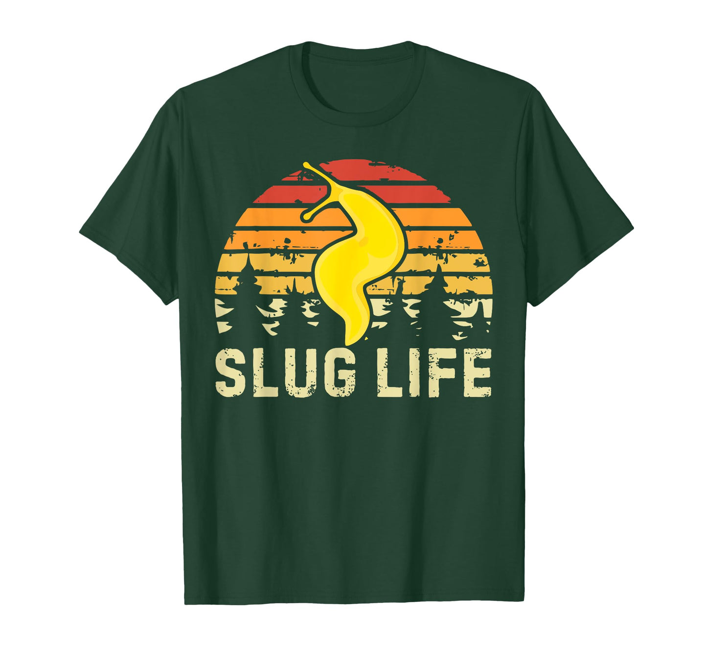 Slug Life Yellow Banana Slug Snail Lover Slug Costume Unisex T-Shirt