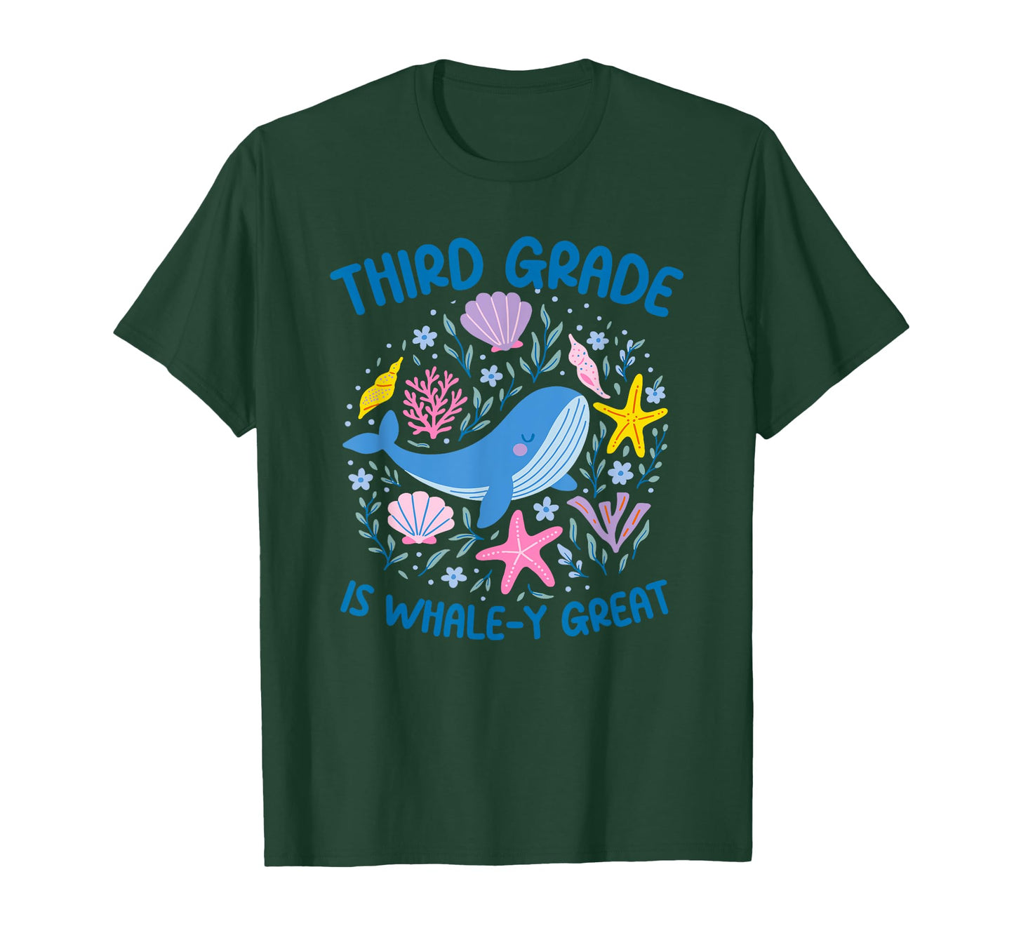 Third Grade Is Whale-y Great, Third Grade Teacher T-Shirt