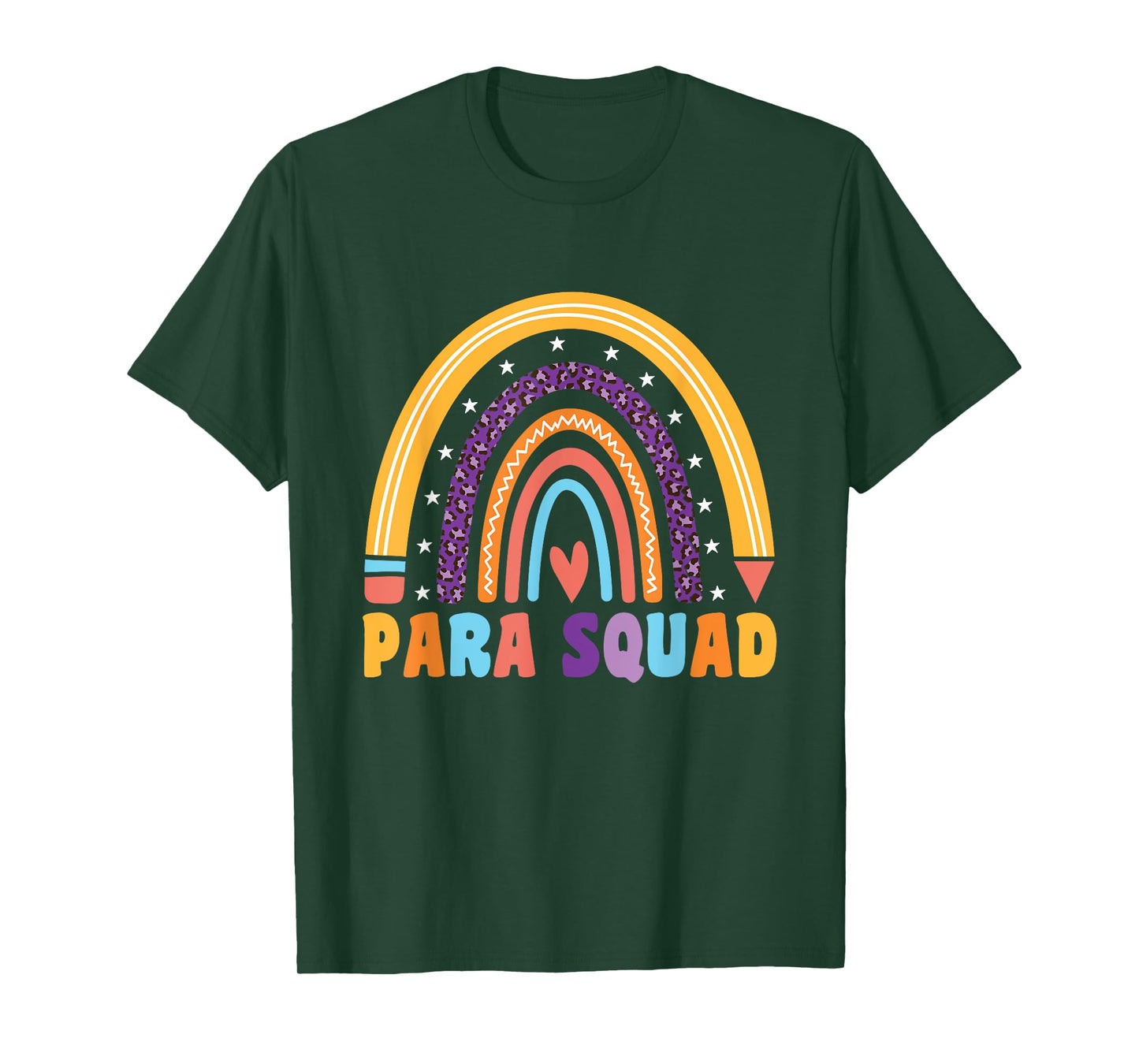 Para Squad Para Teacher Paraprofessional Men Women T-Shirt