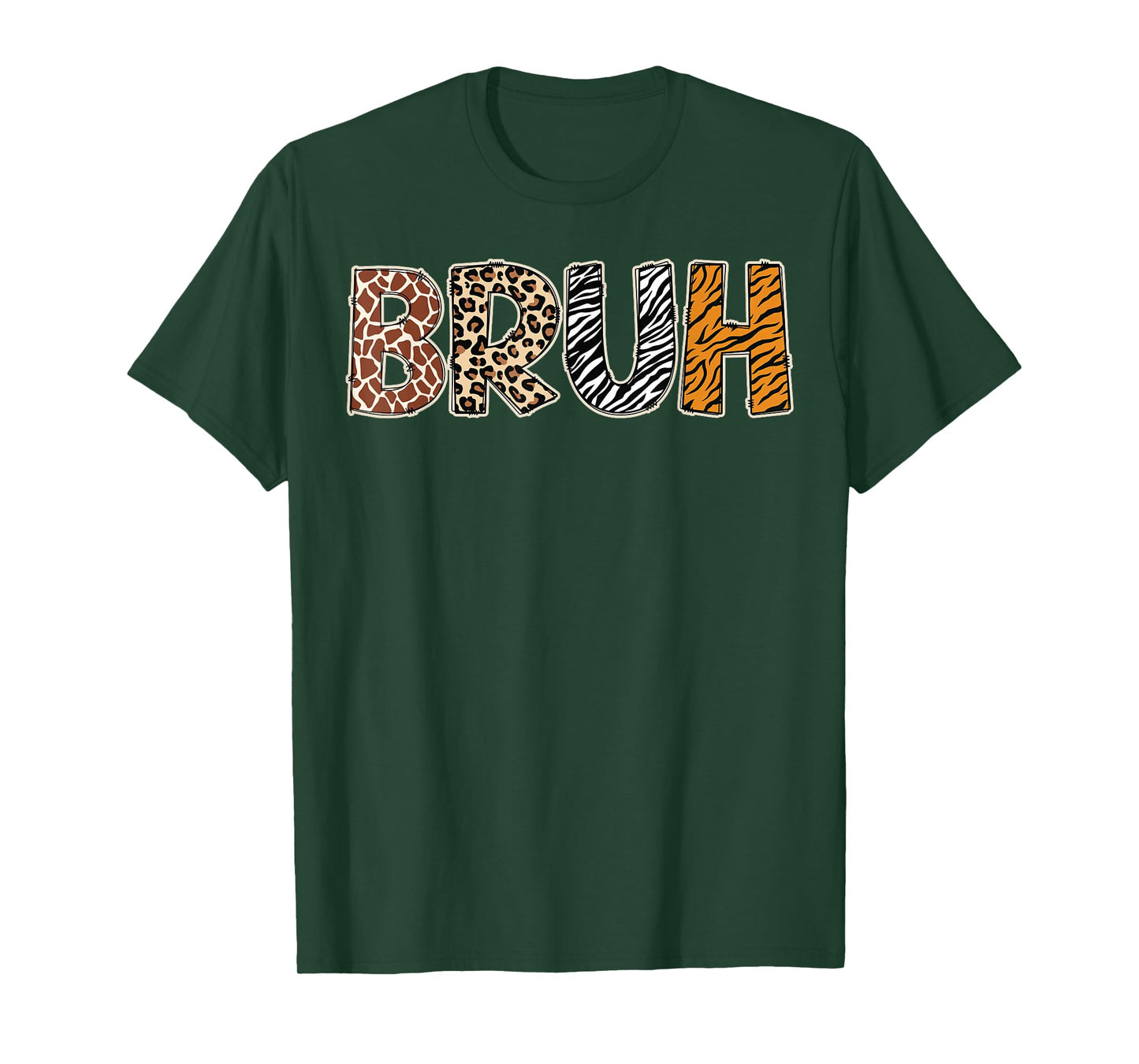 Safari Bruh Zookeeper Funny Animals Wildlife Boys Kids T-Shirt
