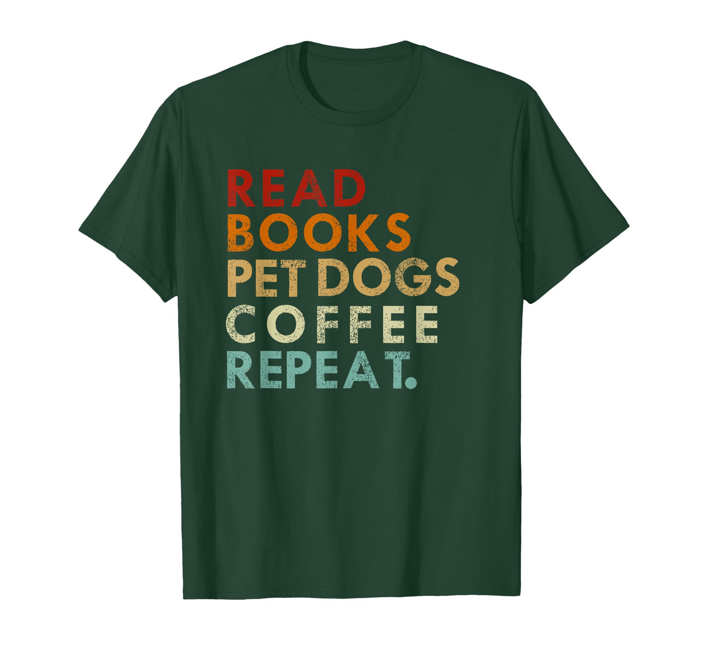 Read Books Pet Dogs Drink Coffee - Pet Dogs And Coffee Lover T-Shirt