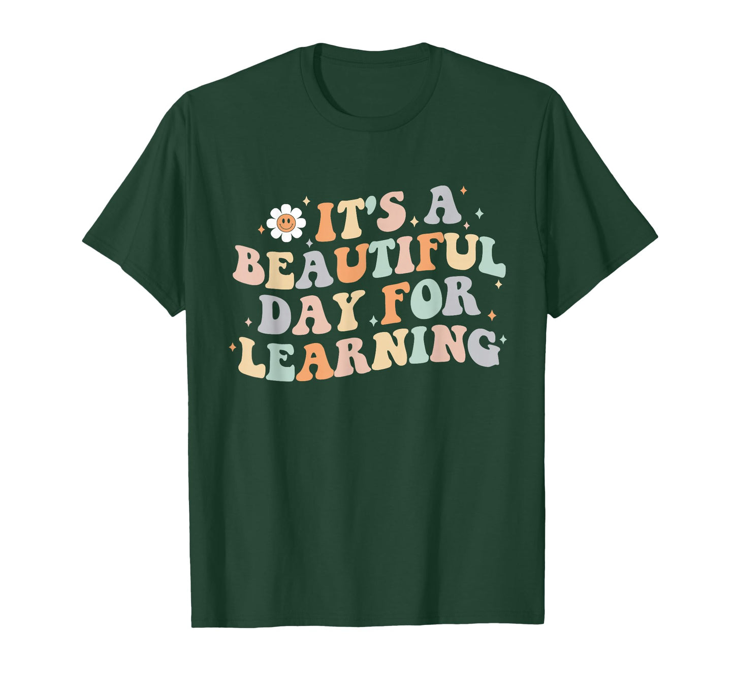 It's a Beautiful Day for Learning Funny Teacher Life Women T-Shirt