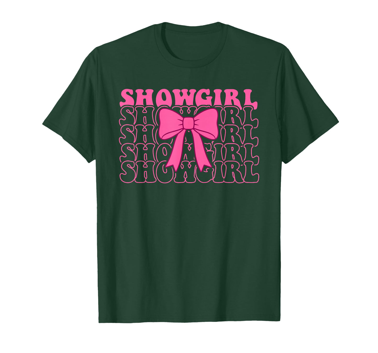 Show Girl Era Coquette Bow Graphic Outfit for Women Girls T-Shirt
