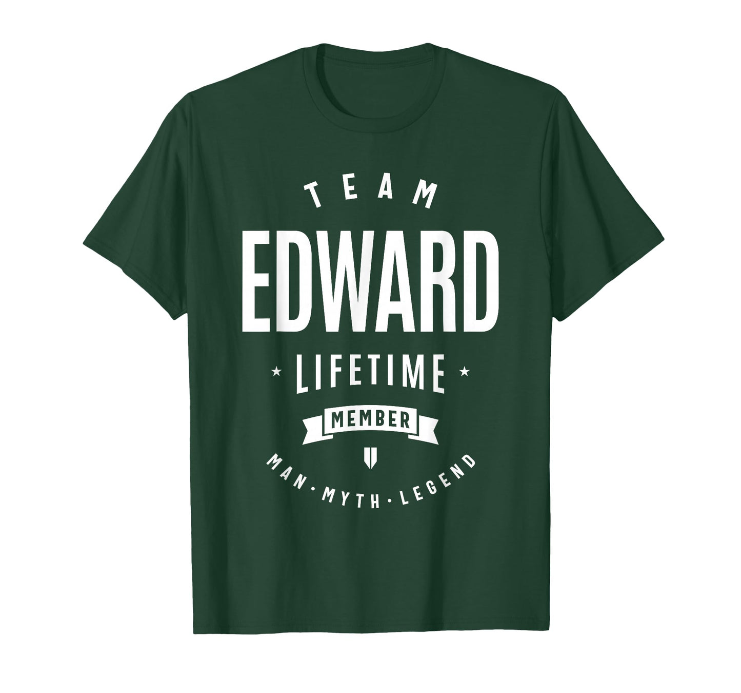 Team Edward Lifetime Member Funny Name Edward T-Shirt