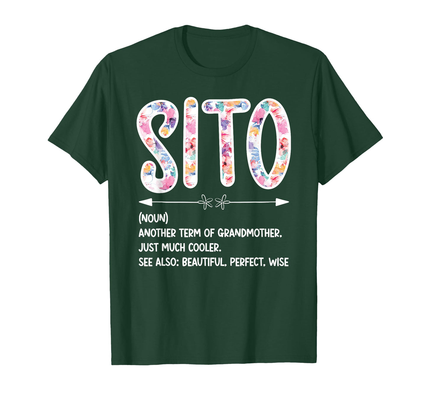 Sito Definition Sito Grandma Sito Grandmother T-Shirt