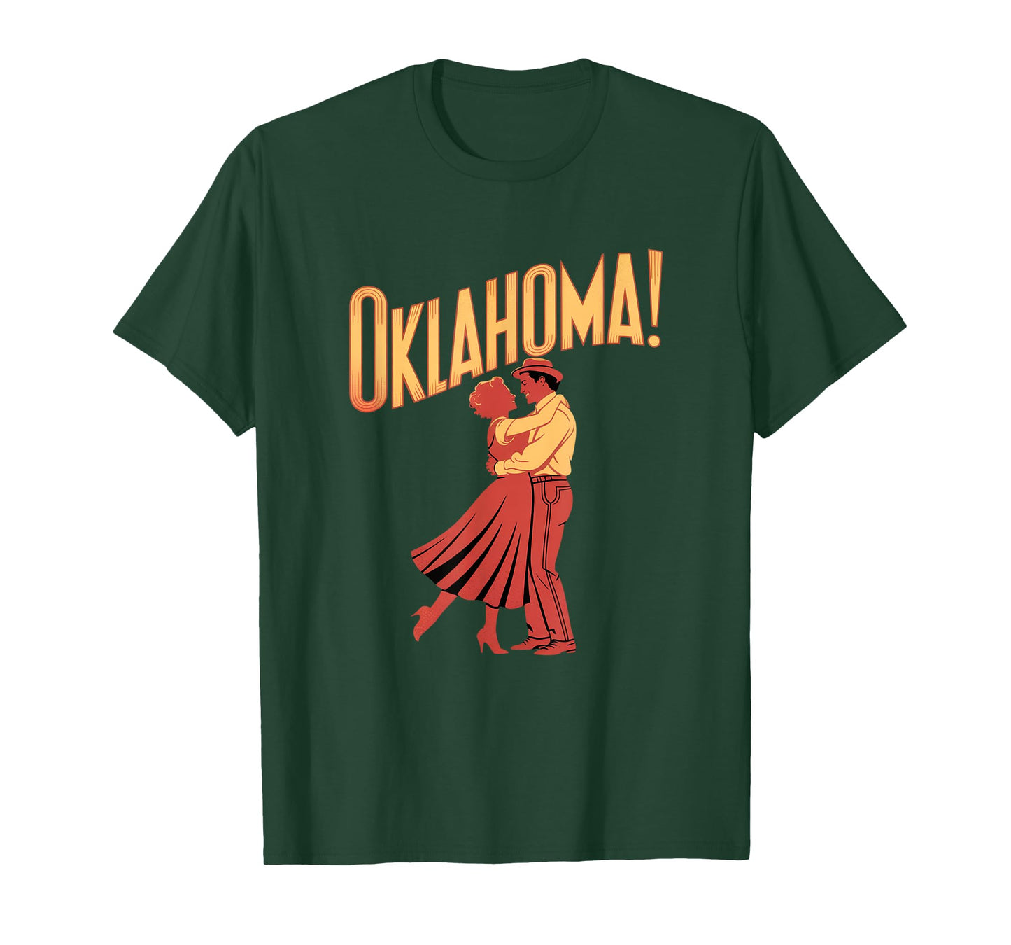 Oklahoma Retro Musical Theater Broadway Theatre T-Shirt