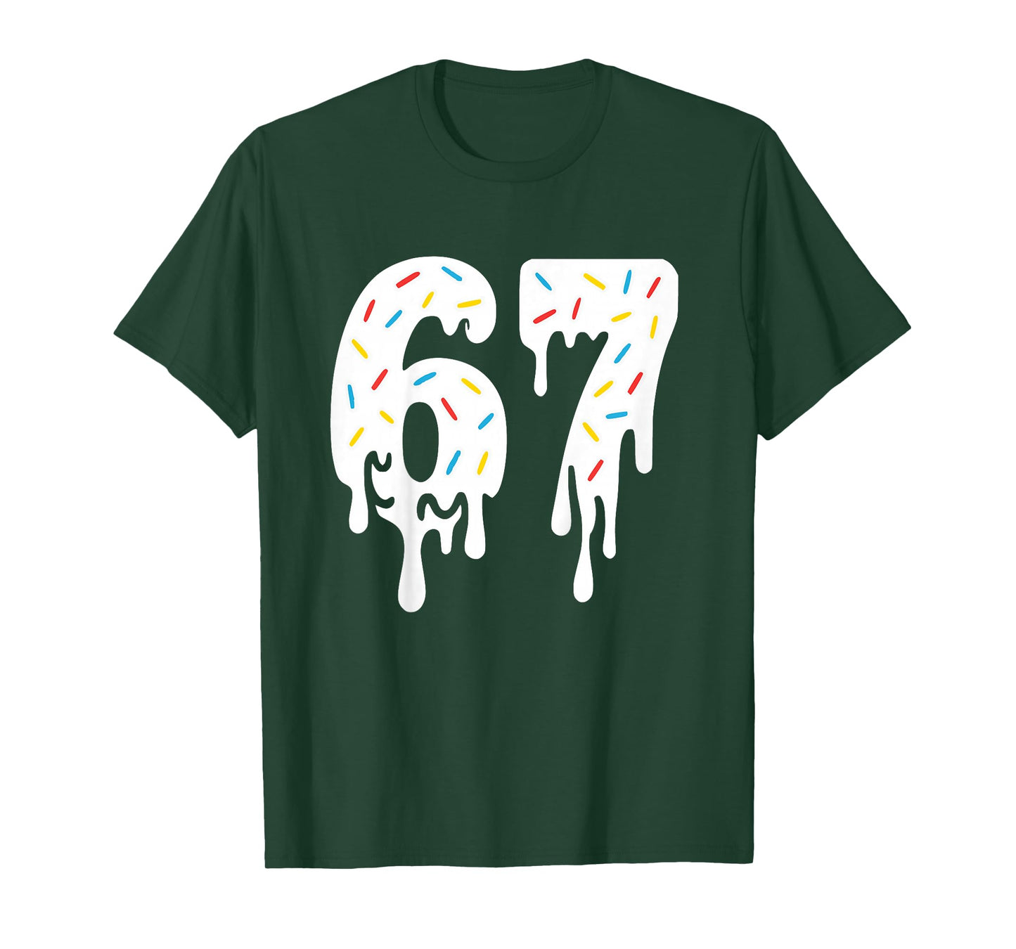ICE Cream DRIP Six Seven Meme 67 Boys Girls Kids Teens Tee T-Shirt