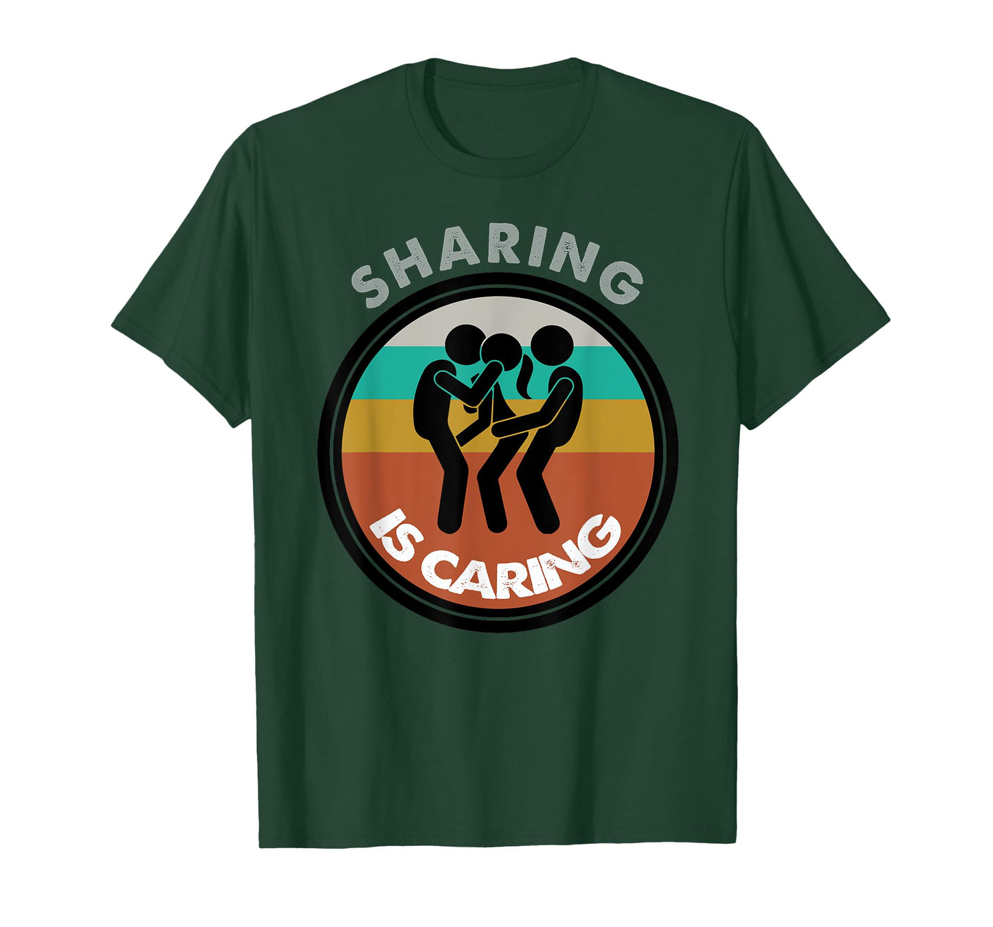 Sharing is Caring, Swingers Wear, Swinger Club Wear T-Shirt