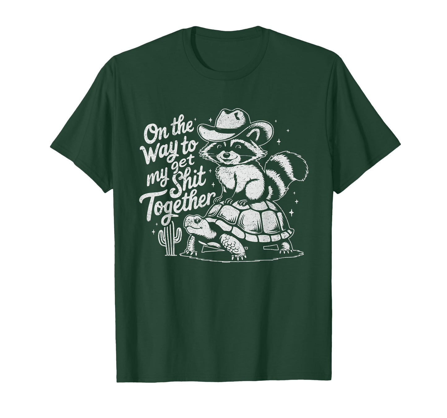 On The Way To Get My Life Together, Self-Improvement Meme T-Shirt